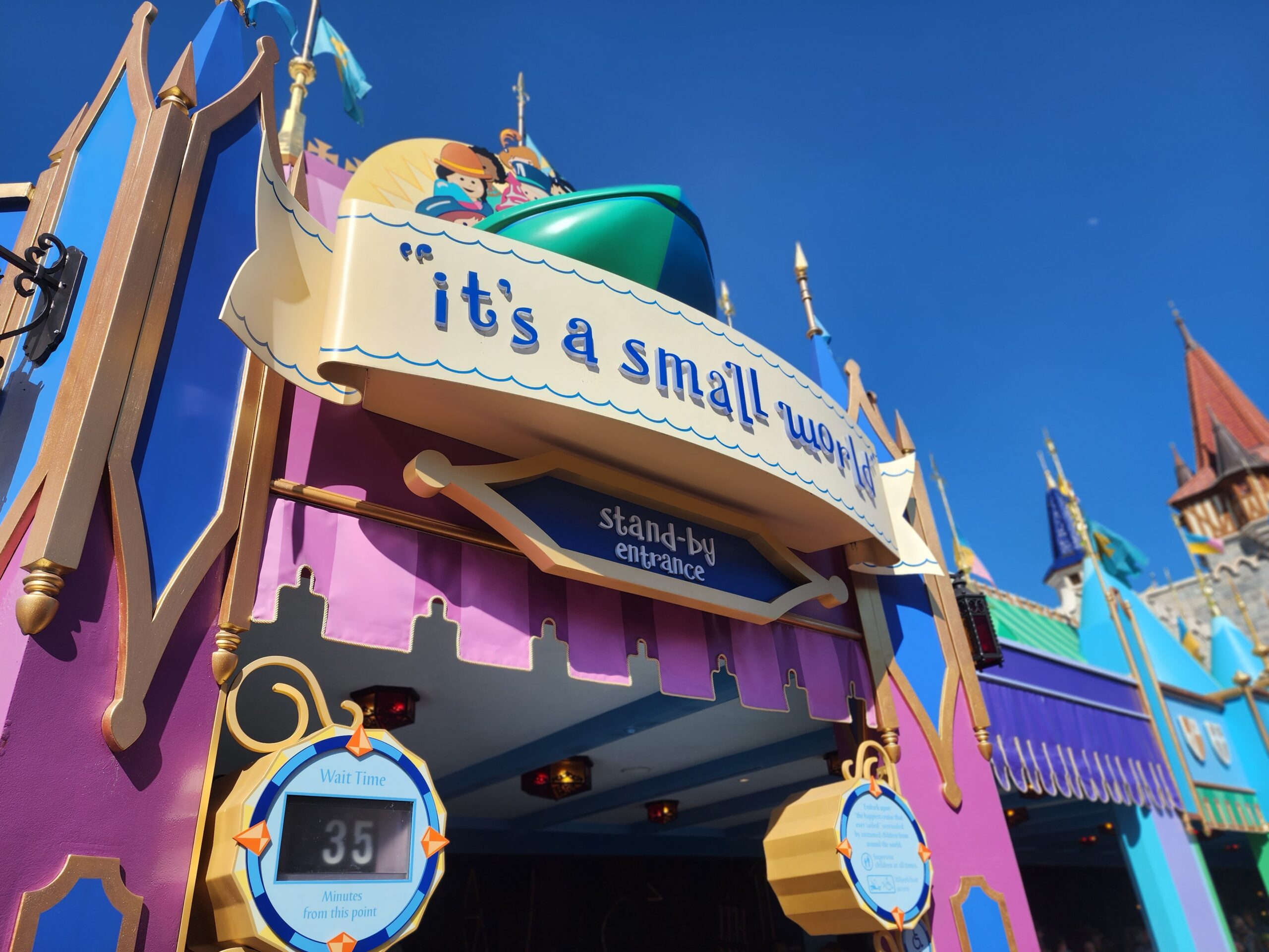 Small World Difference Between Disney Parks and a Disney Cruise