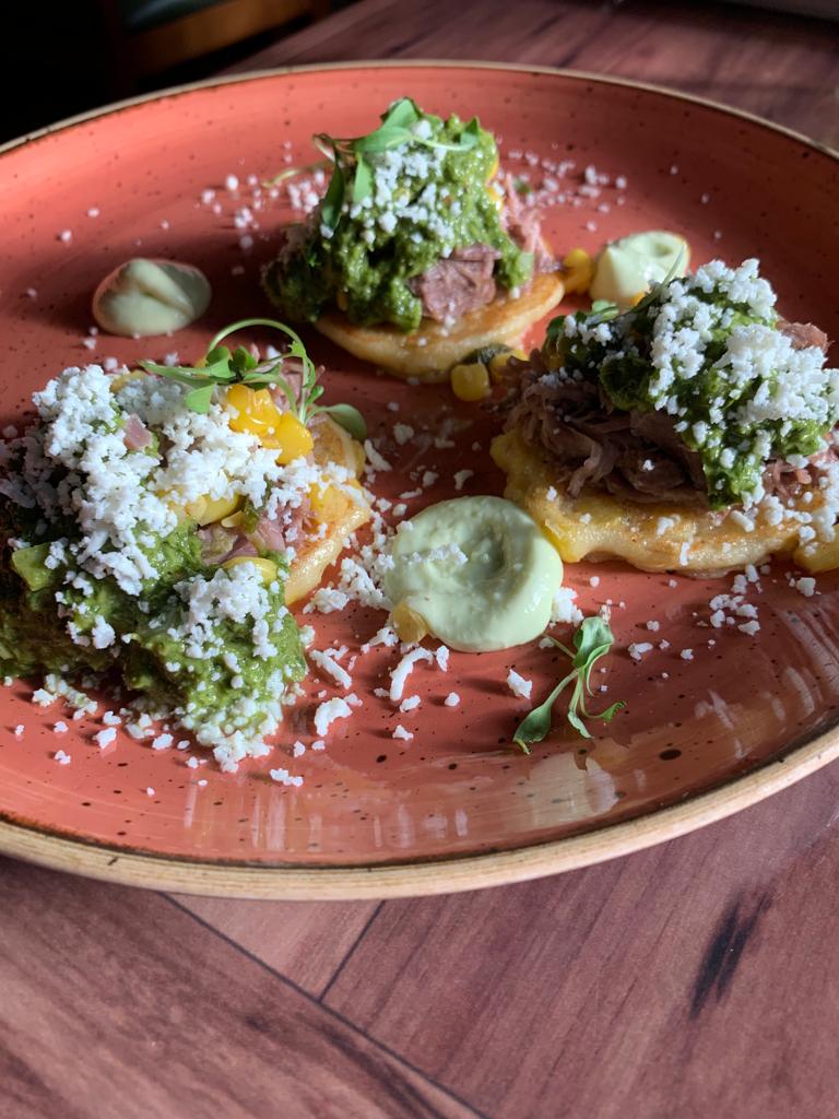 Orinoco Ida’s Cachapas appetizer