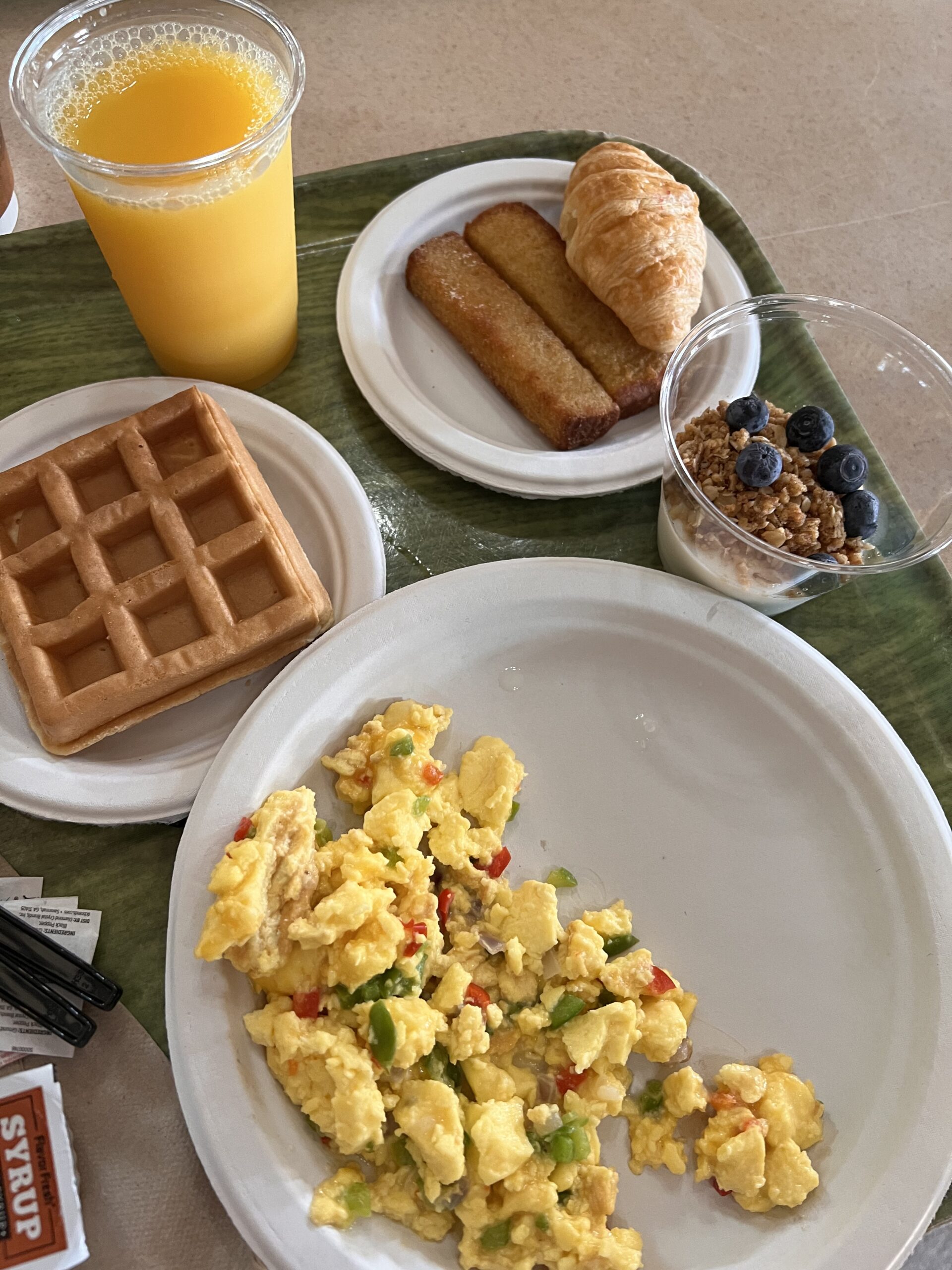 Gluten Free at Discovery Cove Breakfast