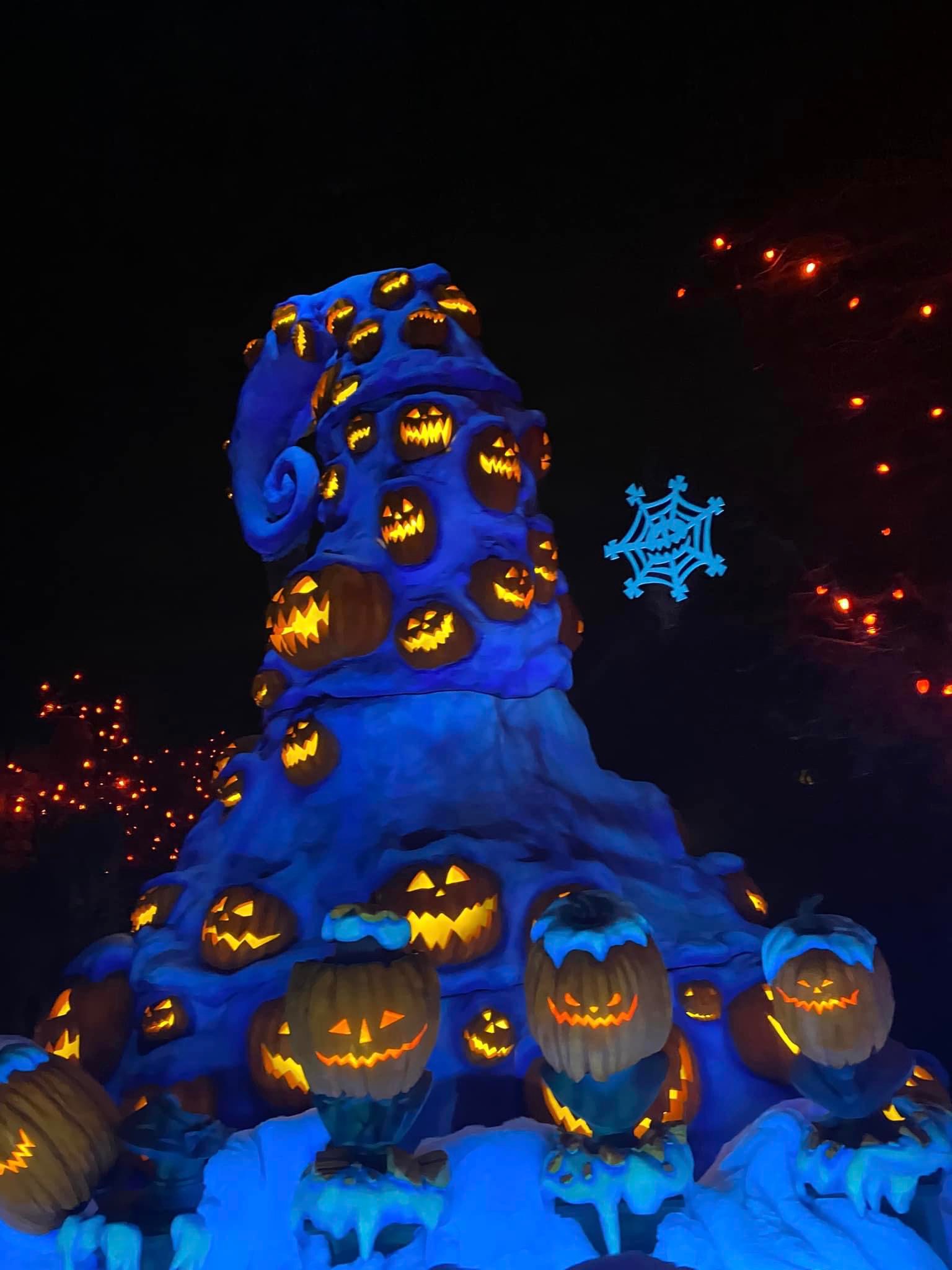 Haunted Mansion at Halloween