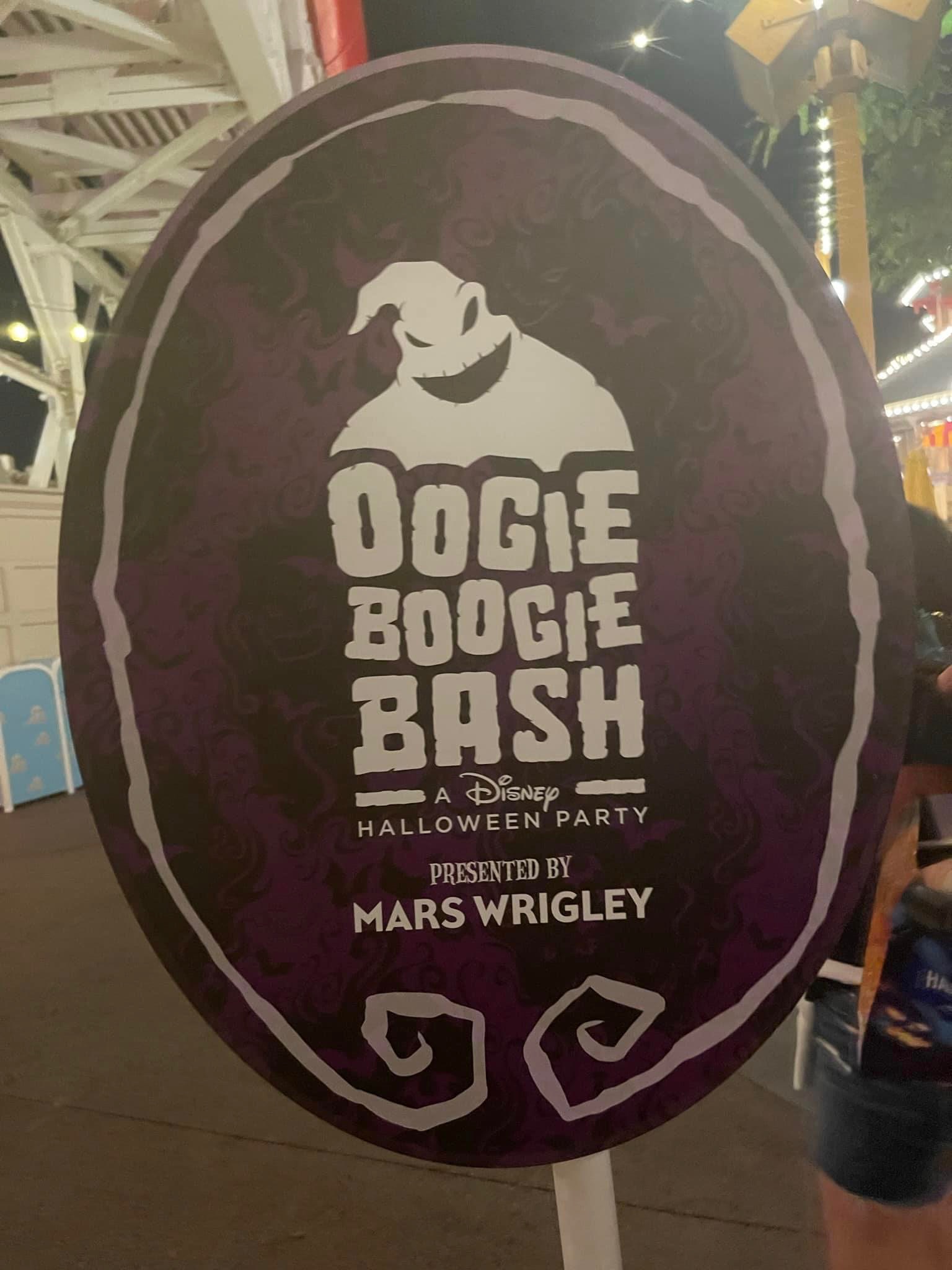 Oogie Boogie Bash