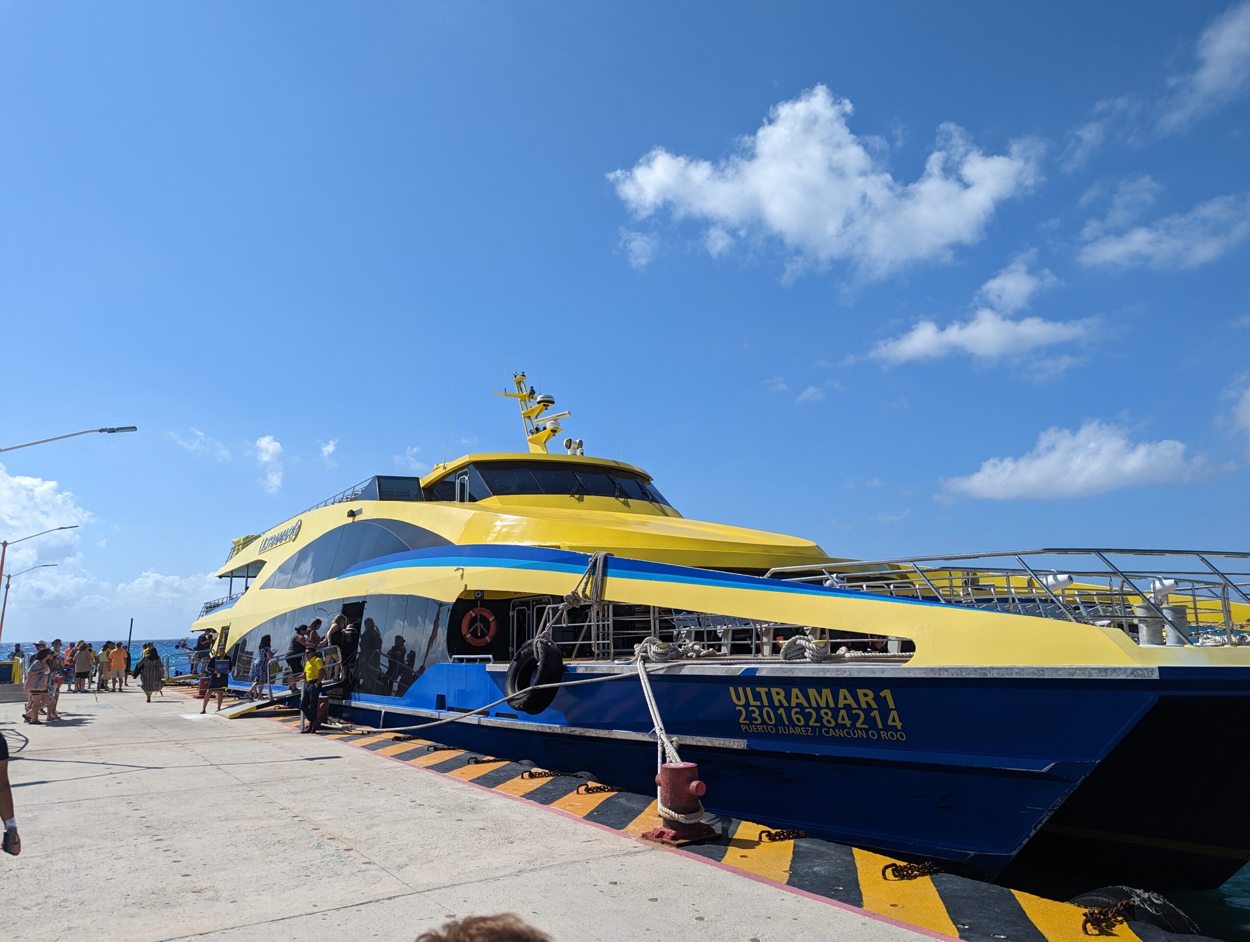 Playa Ferry to Cozumel