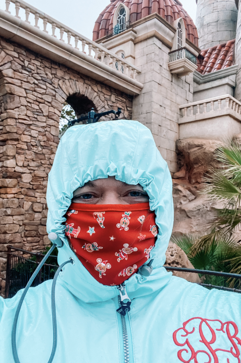 Rainy Park Day Rain Jacket