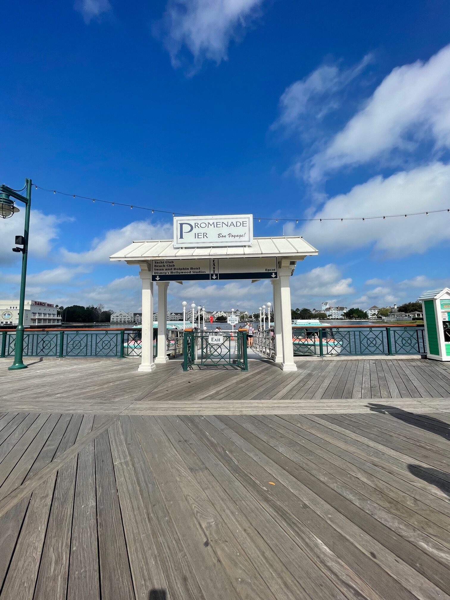 Disney’s Boardwalk Inn Boat