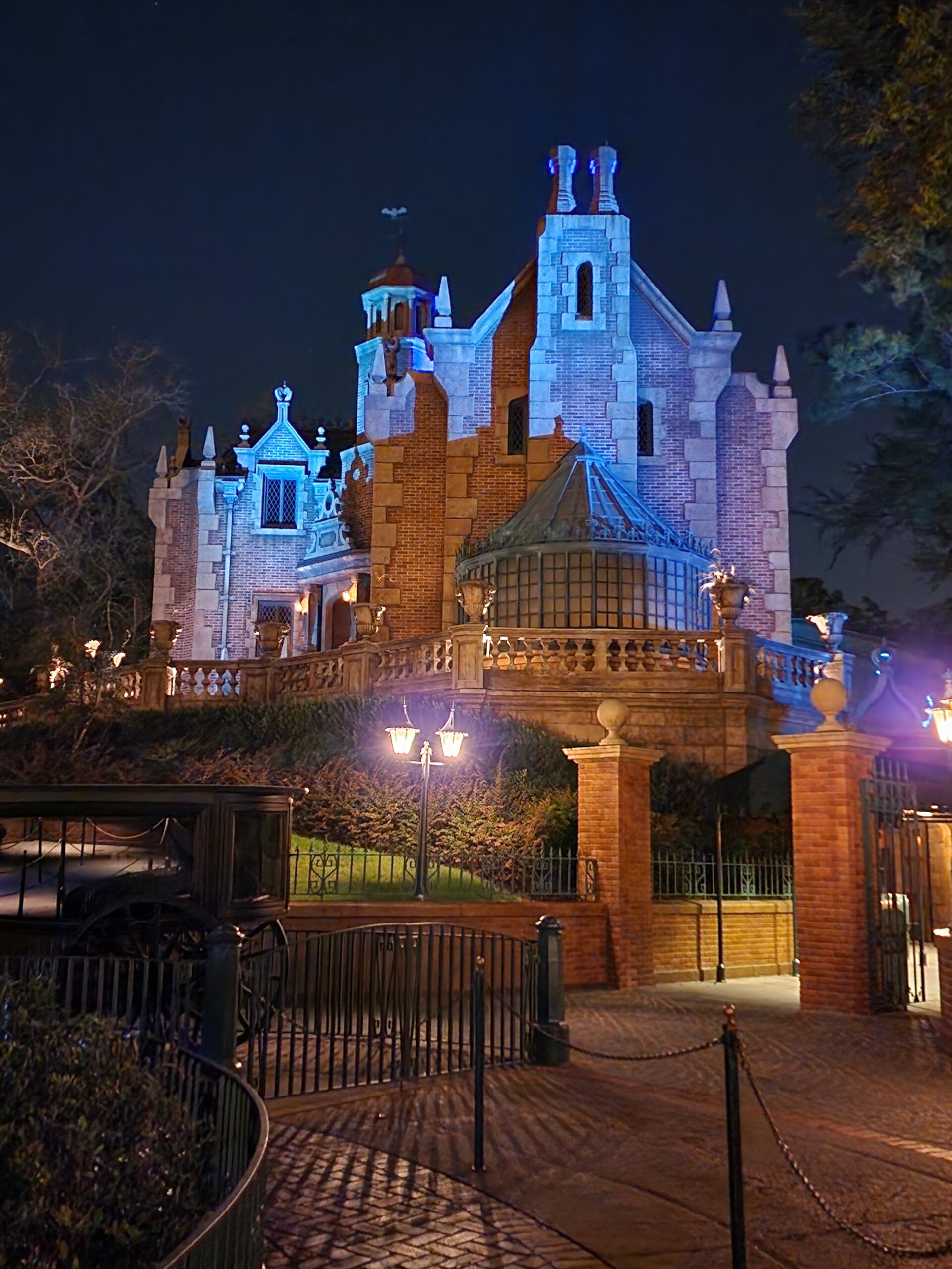 Haunted Mansion Nighttime