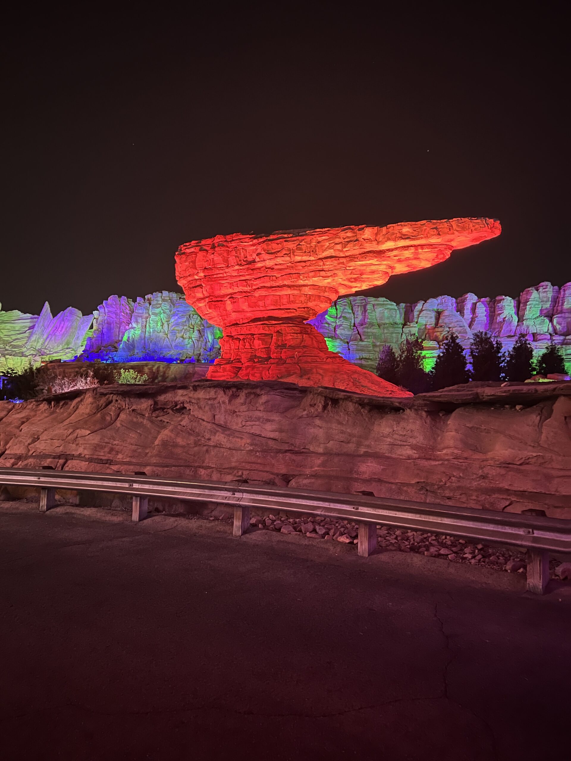 Cars Land at Halloween Time