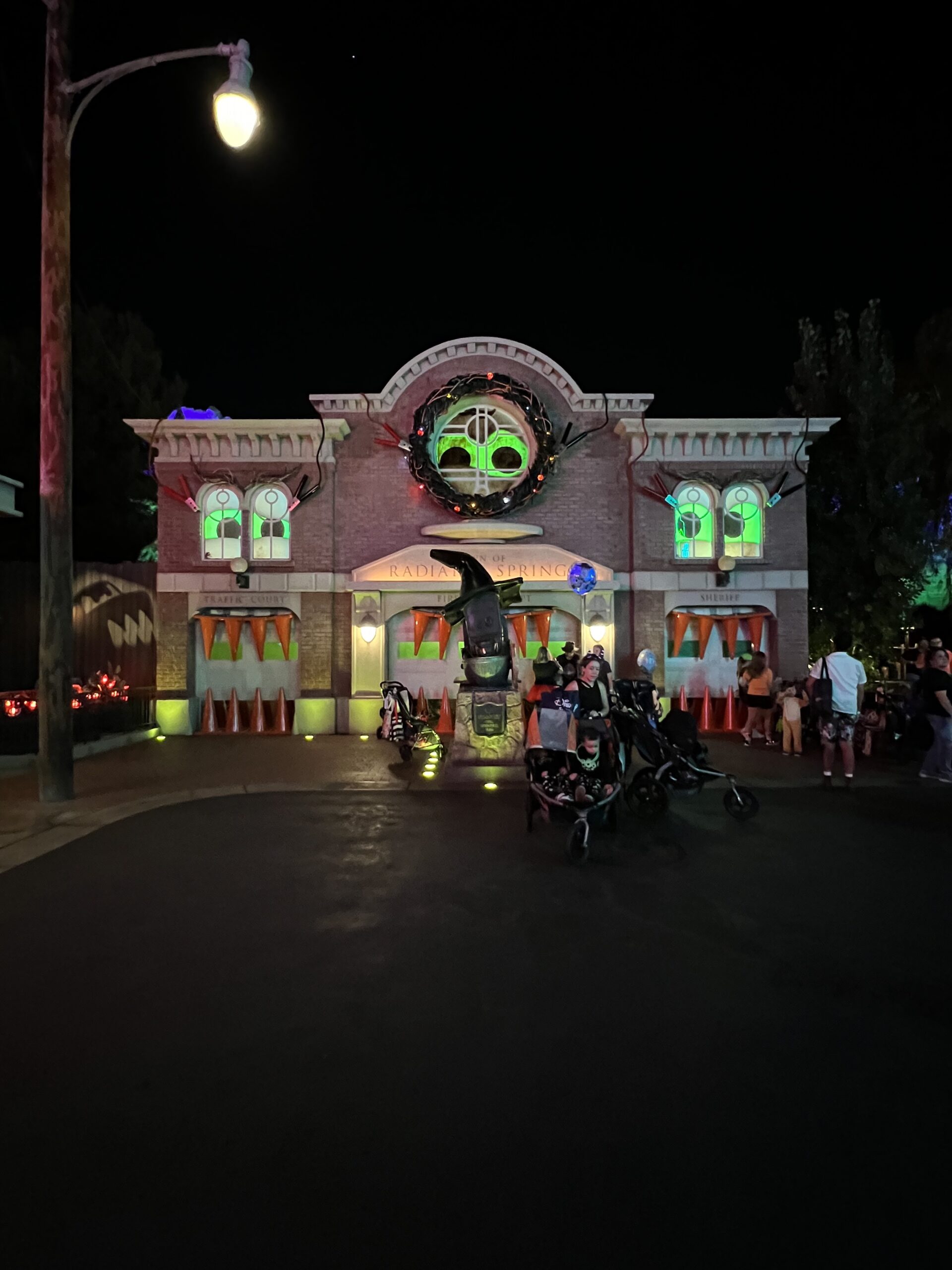 Cars Land at Halloween Time