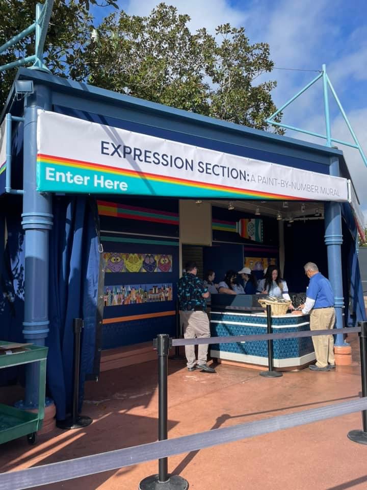 EPCOT International Festival of the Arts Expression Section