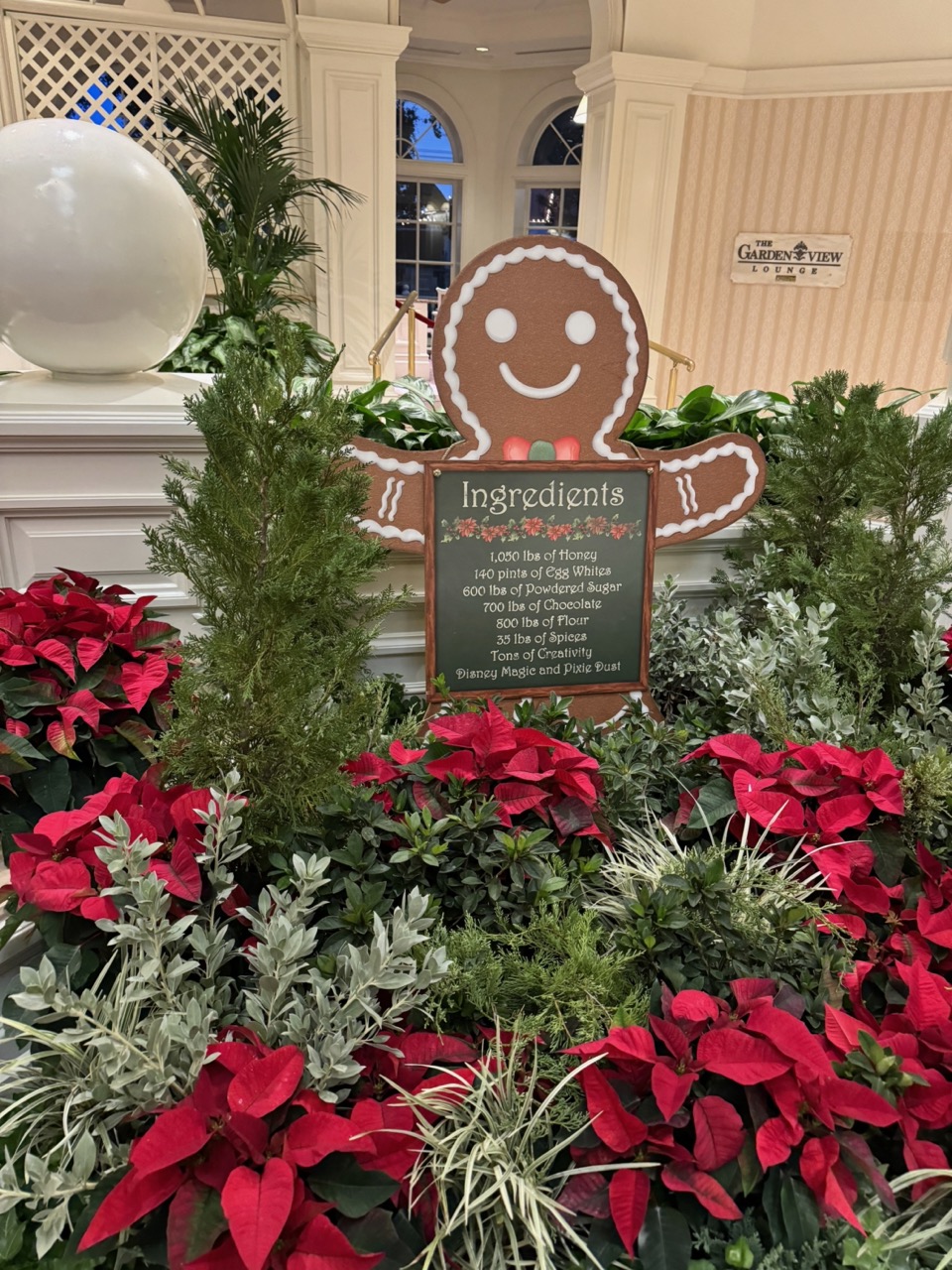 2023 Gingerbread House ingredients