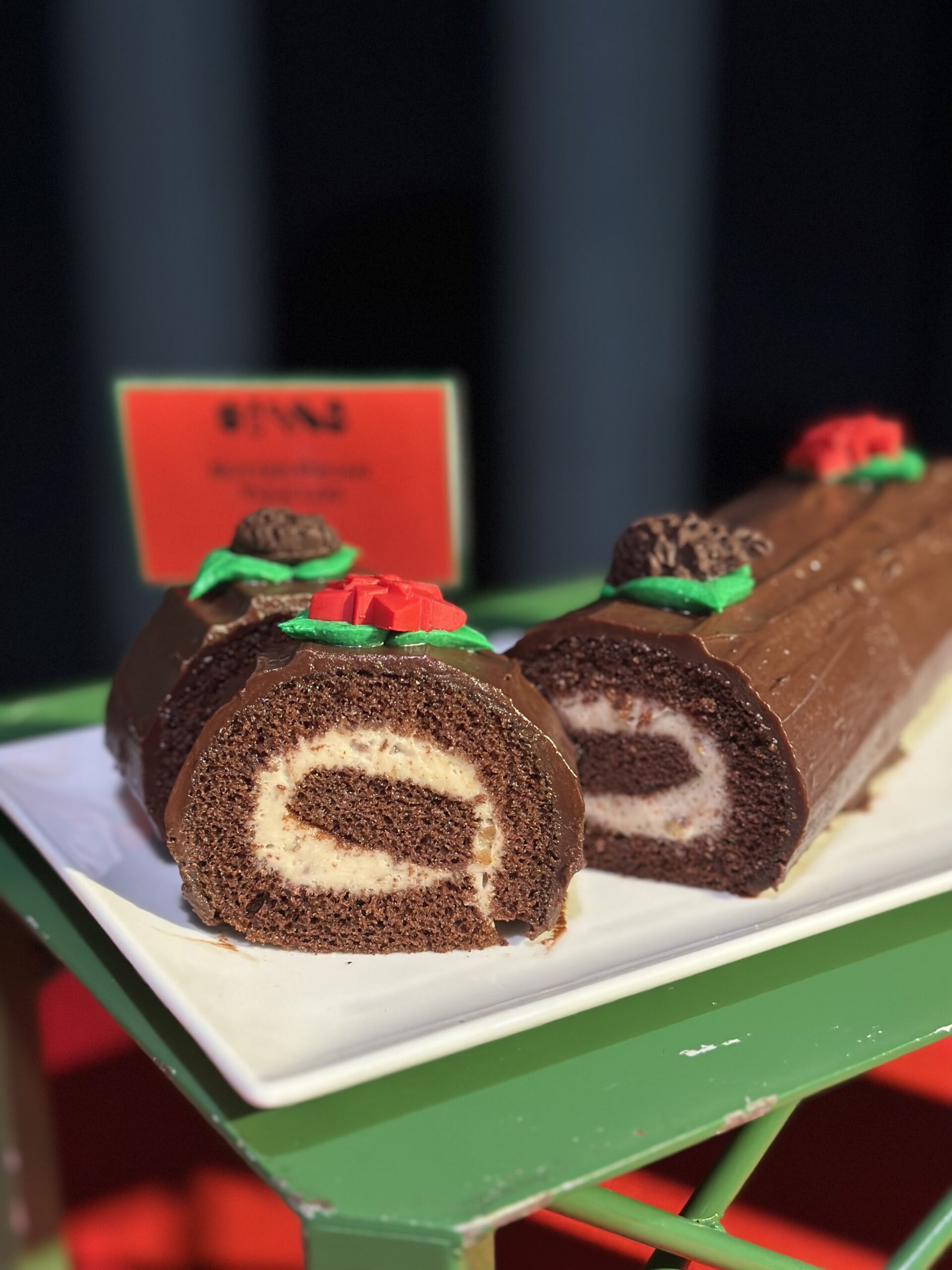 Butter Pecan Yule Log Universal