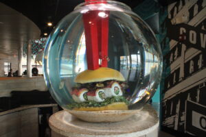 Cowfish Fishbowl Decor