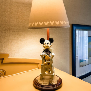 Paradise Pier Mickey Lamp