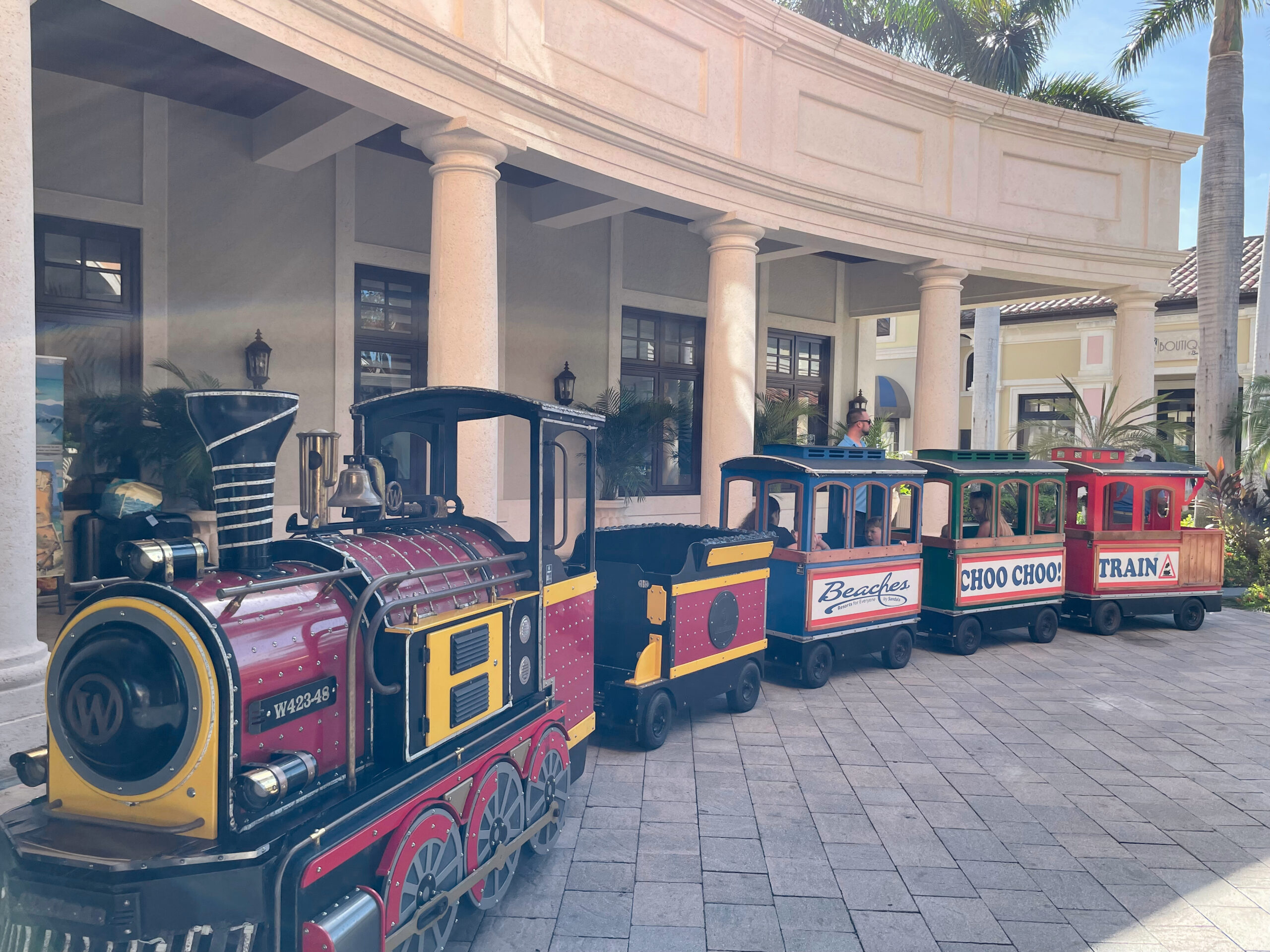 Train Activities at Beaches Turks and Caicos