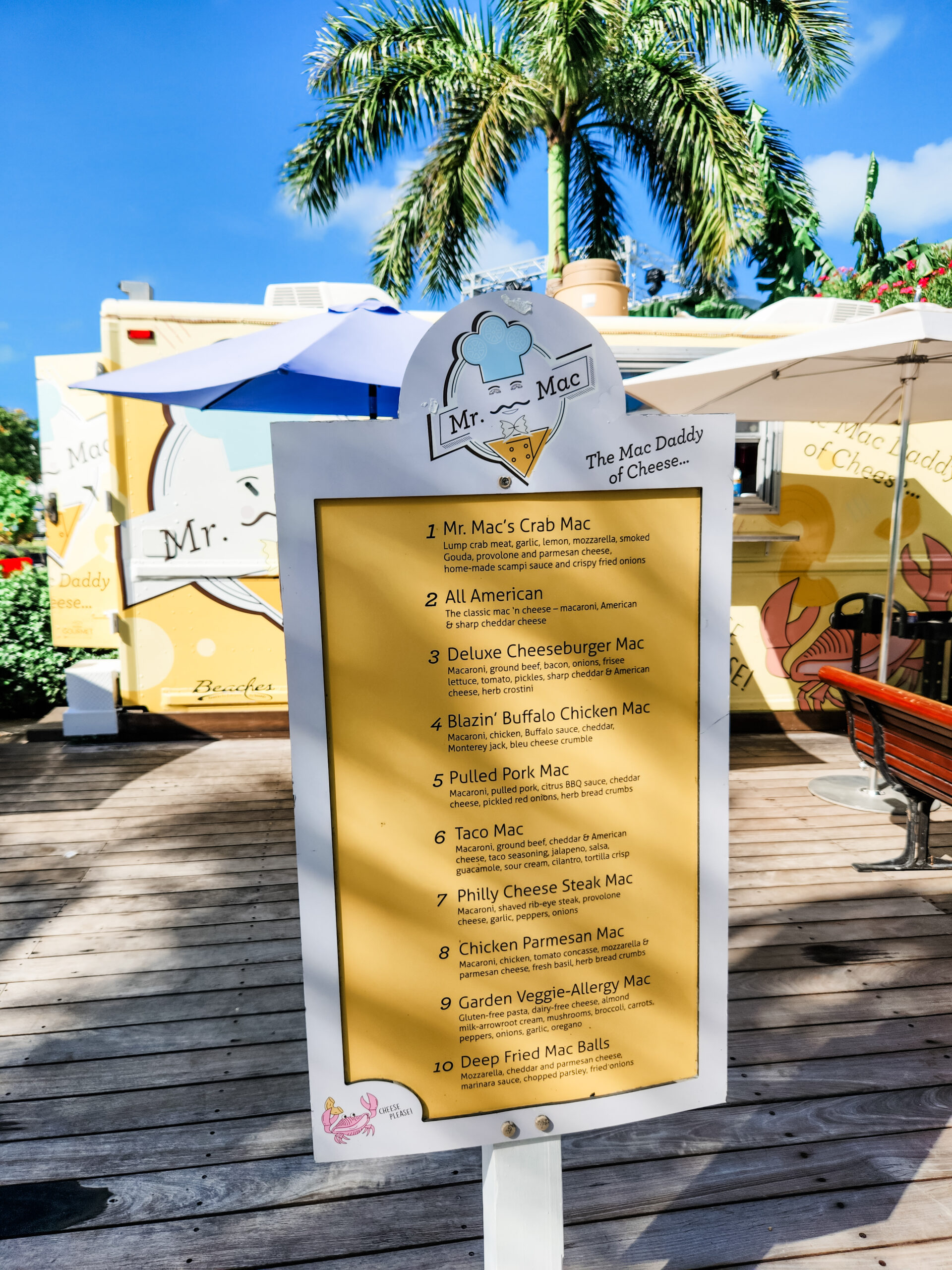 Traveling with Teens to Beaches Turks and Caicos Mr. Mac food truck