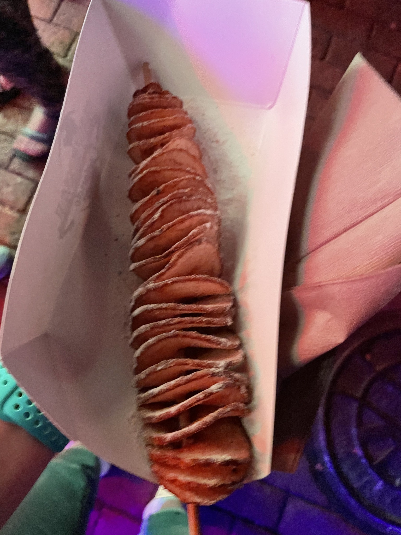 Snacks Around Universal Orlando twisted tater