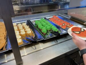 Marvel Character Dinner Dessert