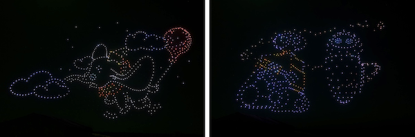 New Drone Show at Disney Springs