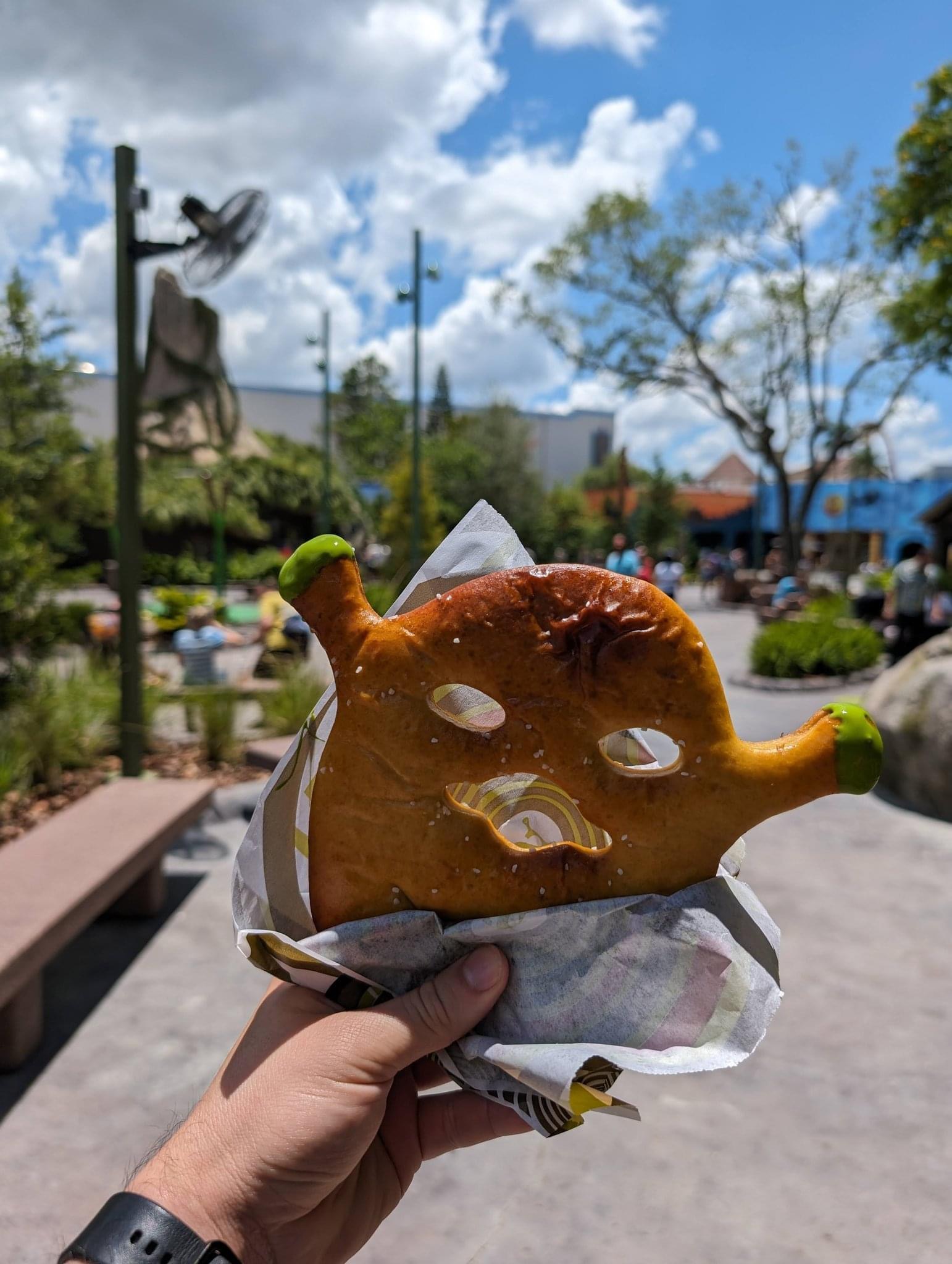 DreamWorks Land Shrek Pretzel The Shrekzel