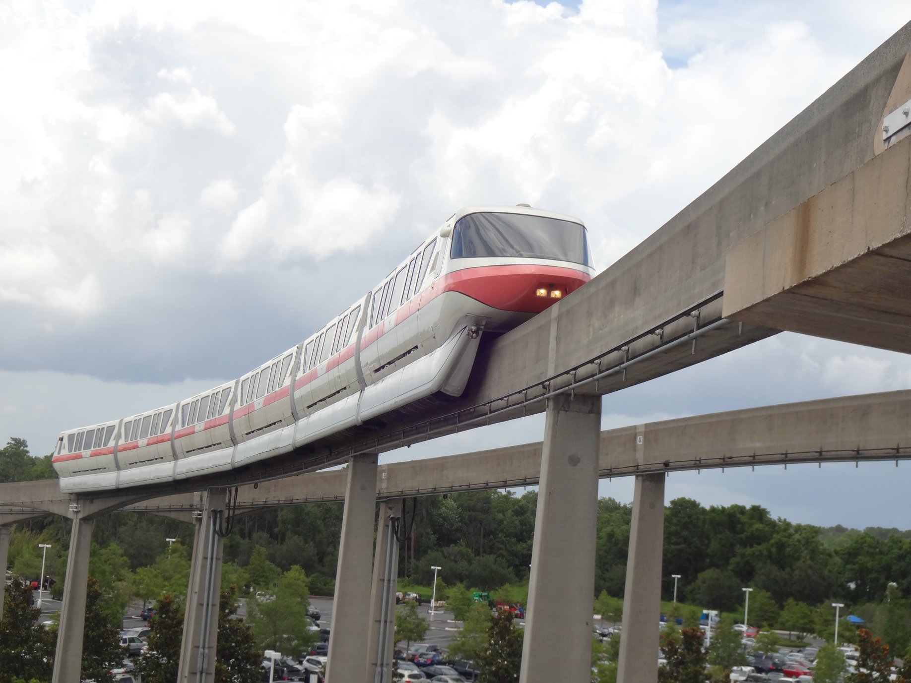 Monorail Onsite Transportation at Walt Disney World