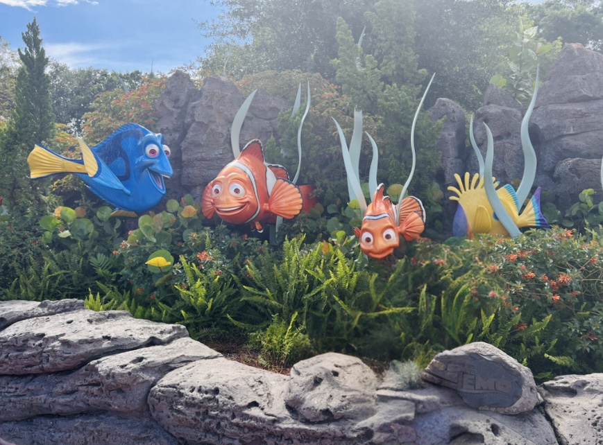The Seas with Nemo and Friends! New Photo Opportunities