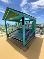 Cabana onboard the Utopia of the Seas