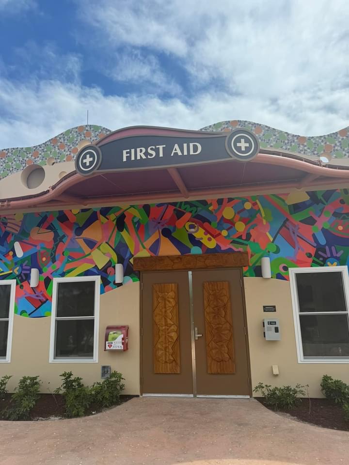 Art Featured at Disney Lookout Cay