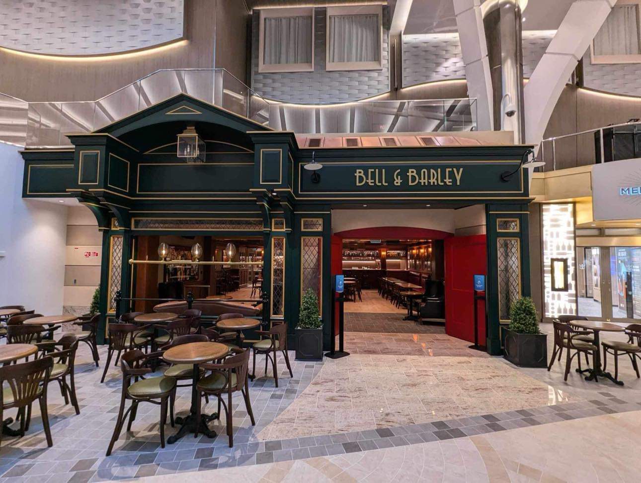 Neighborhoods onboard Utopia of the Seas