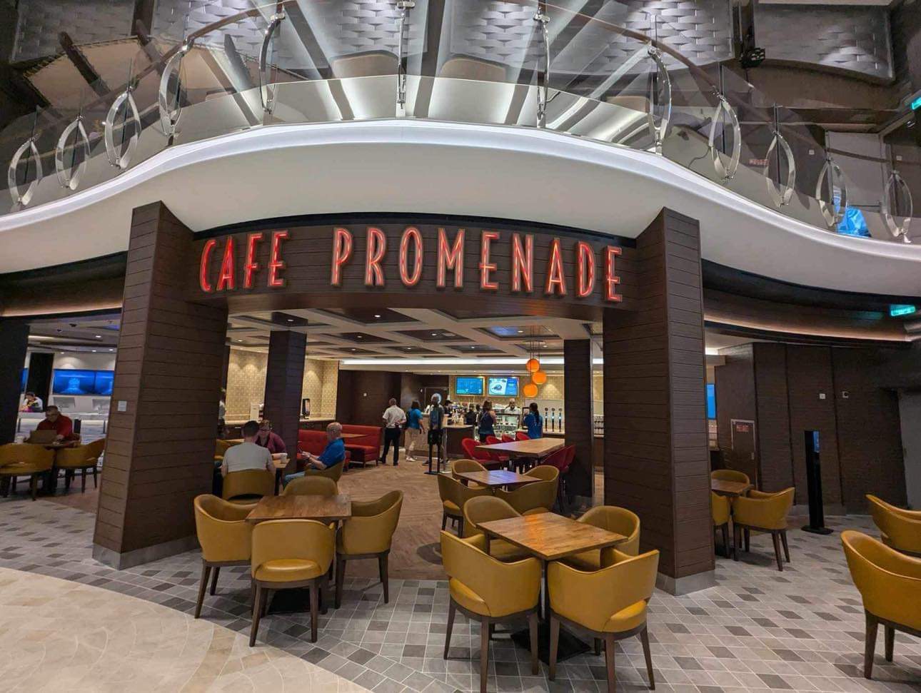 Neighborhoods onboard Utopia of the Seas