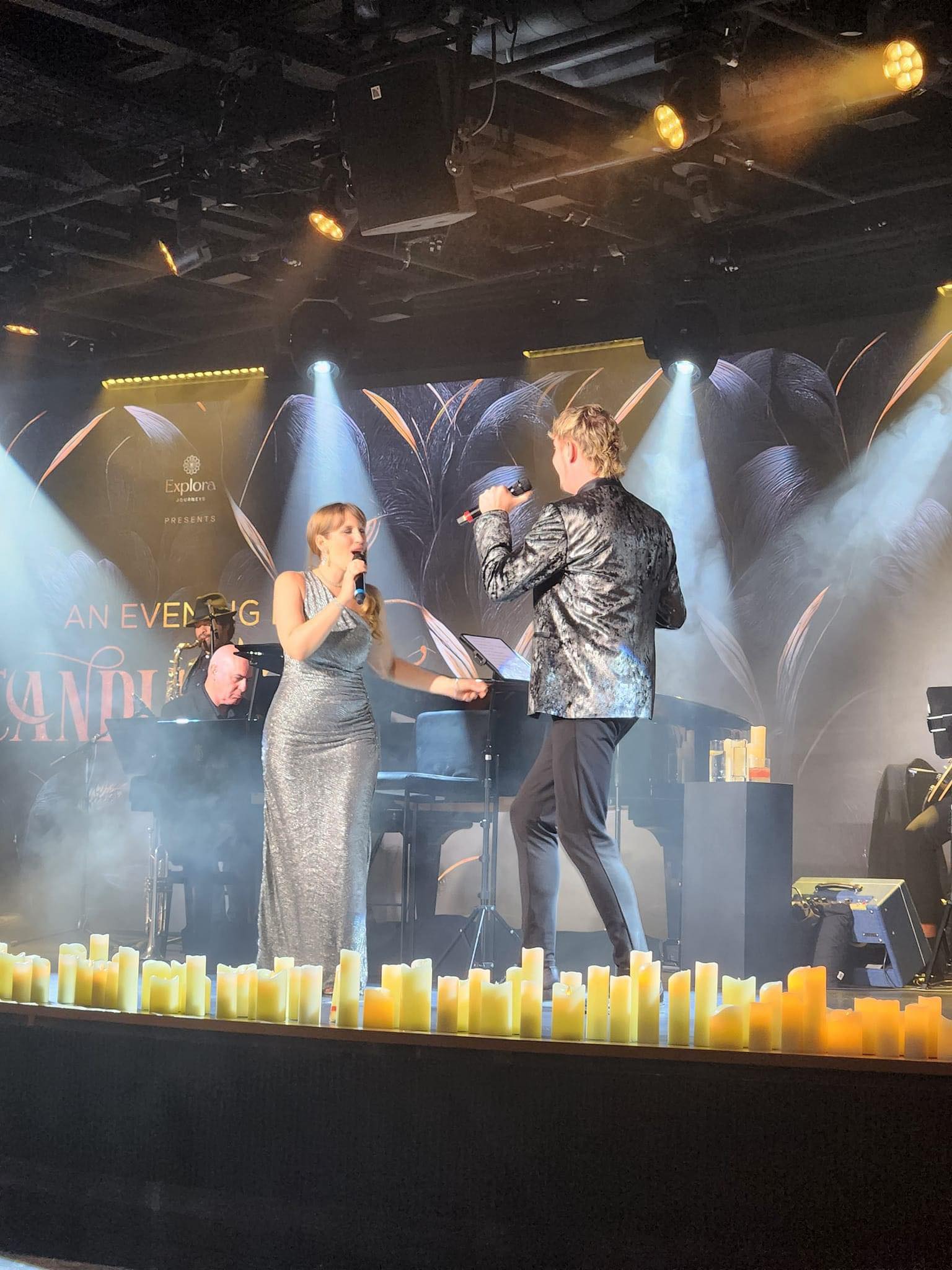 an evening by candlelight