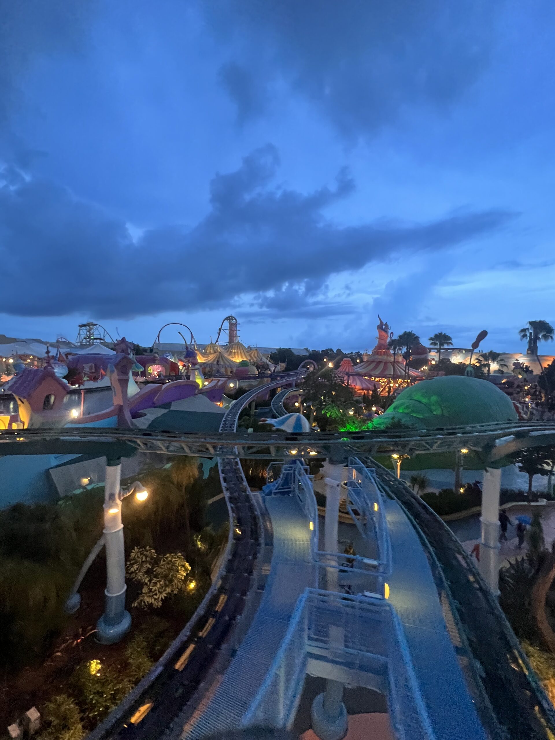 High in the Sky Seuss Trolley Train Rid