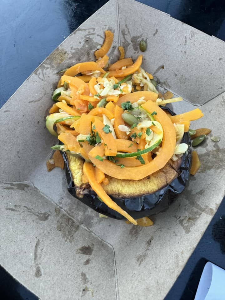 Halloween Horror Nights Specialty Food and Beverage Booths Pumpkin Guts