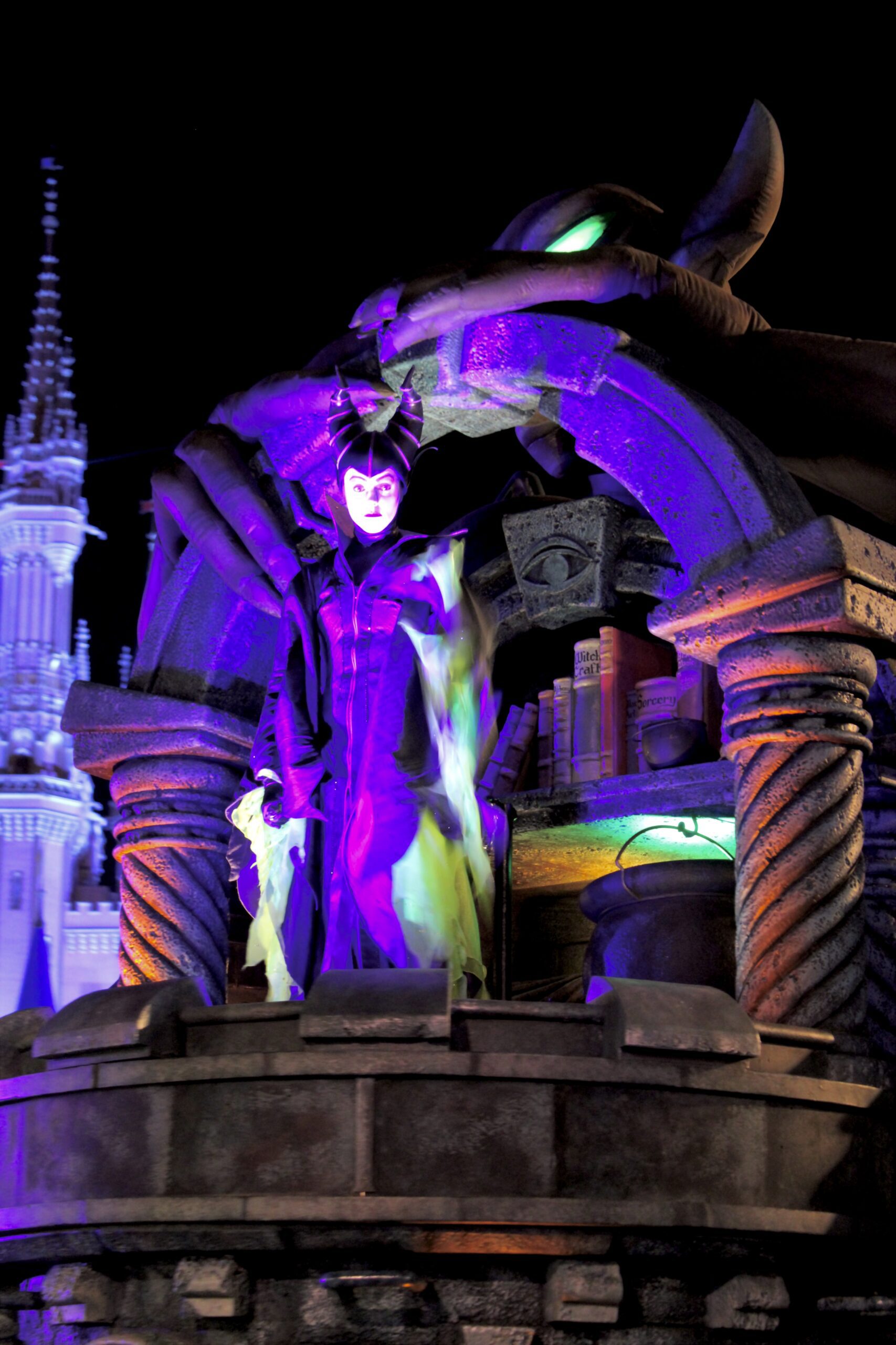 Characters at MNSSHP Maleficent