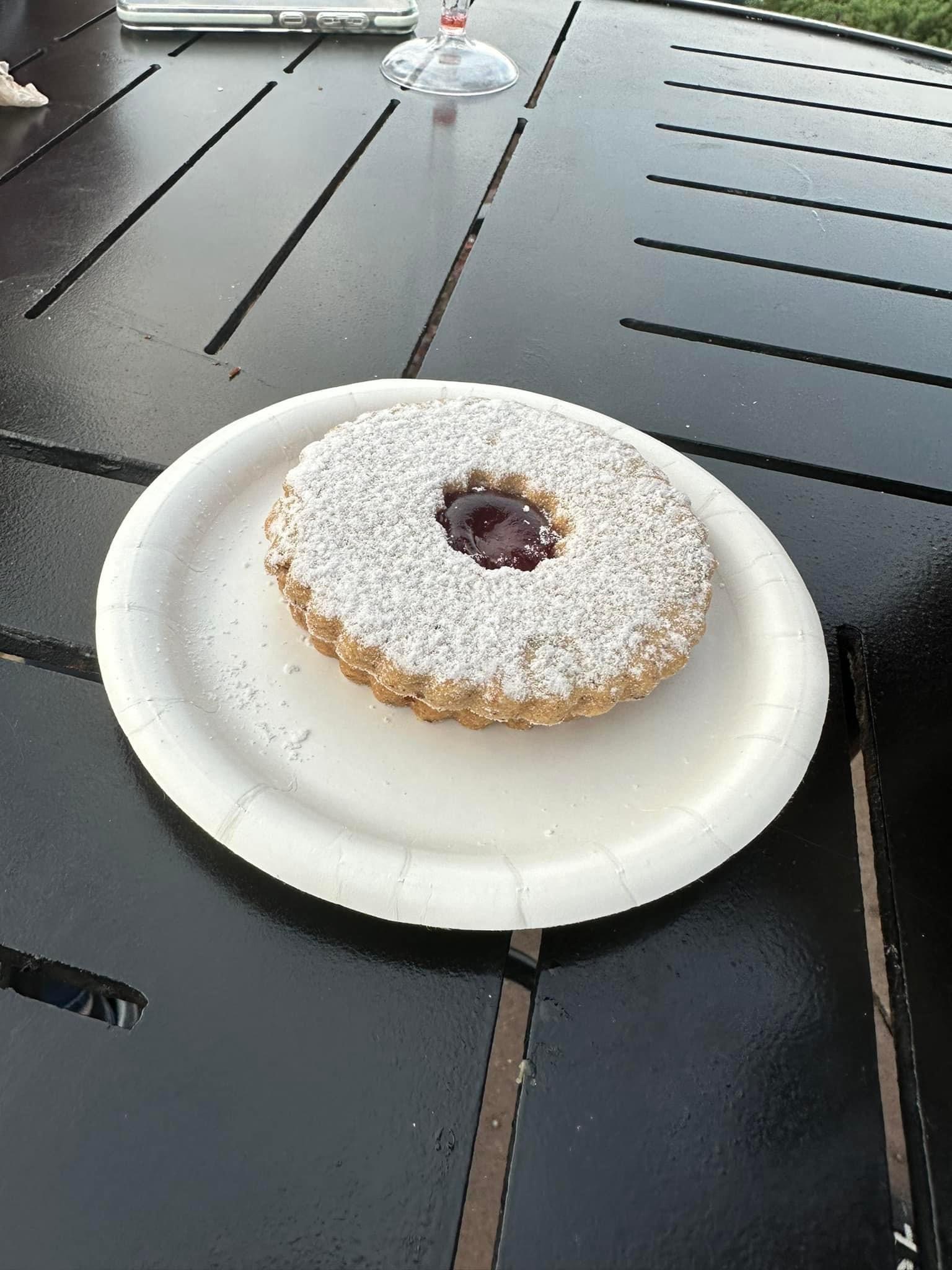 Hazelnut Linzer Cookie Festival Holiday Kitchens