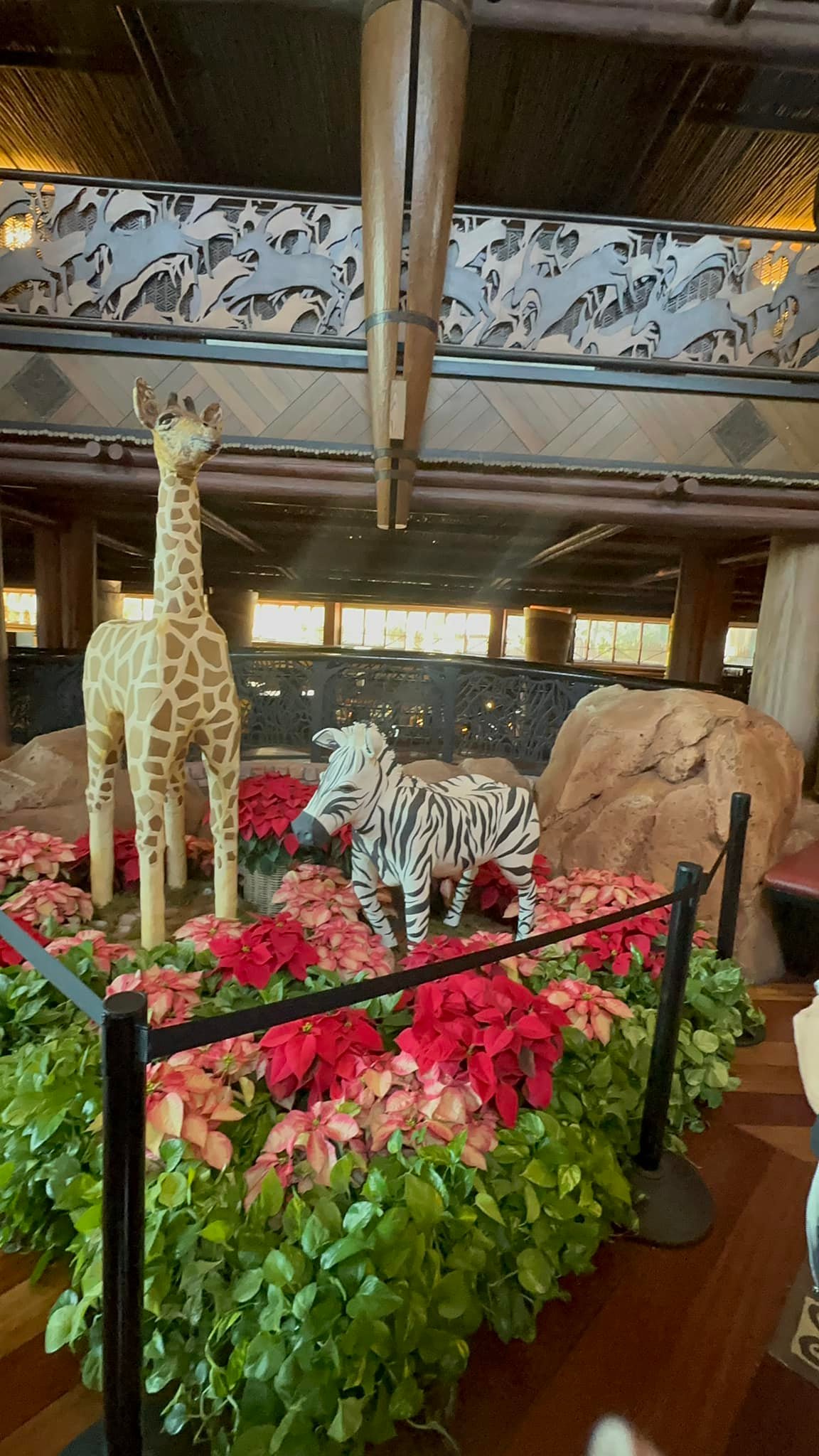 Animal Kingdom Lodge Holiday Displays
