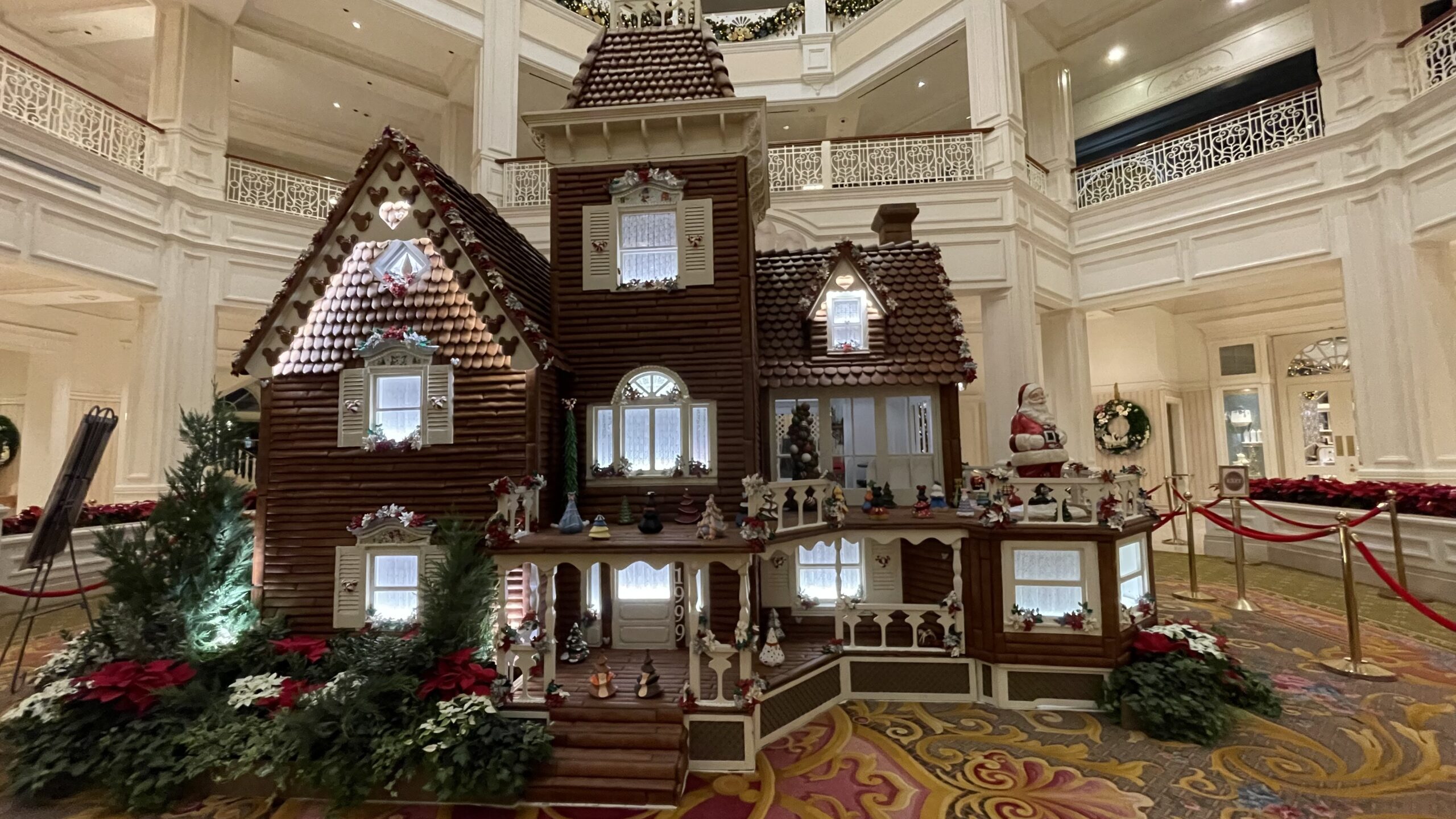 Tips for Celebrating the Holidays at Walt Disney World  Grand Floridian Gingerbread House-Near Resorts