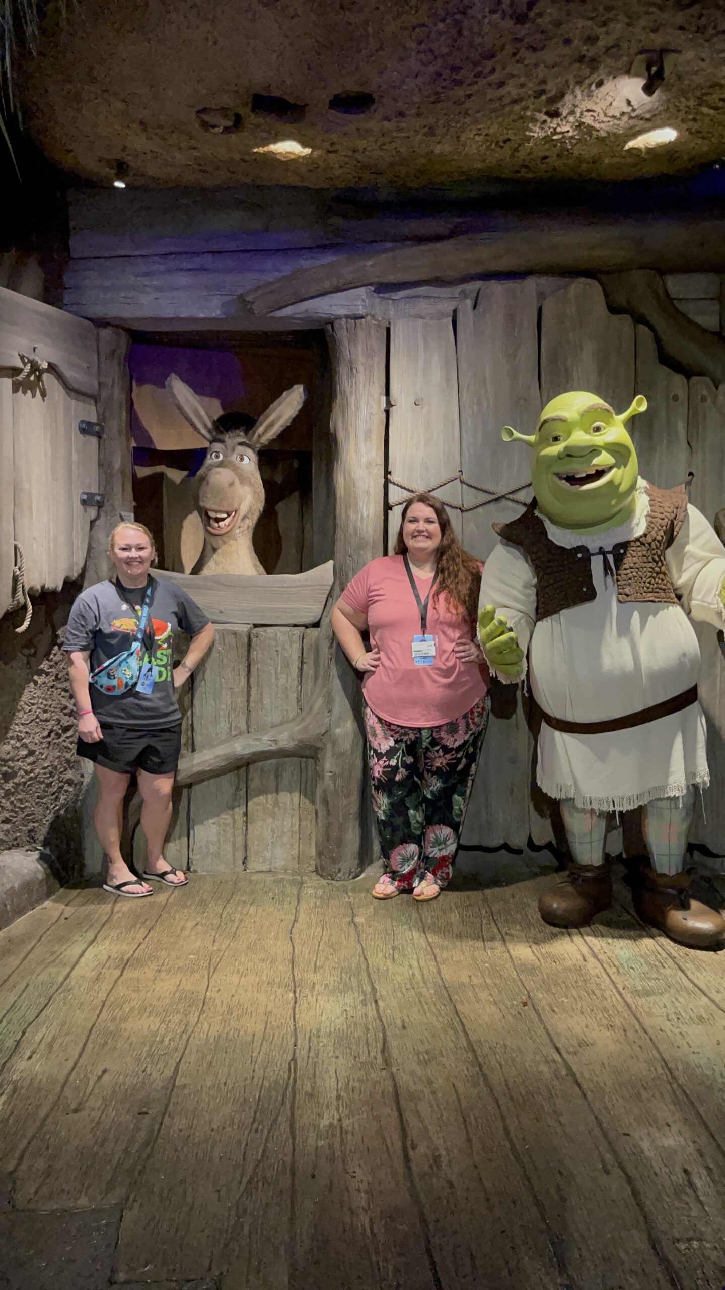 U-Preferred Travel Advisor Symposium DreamWorks Land Kickoff Event Shrek & Donkey