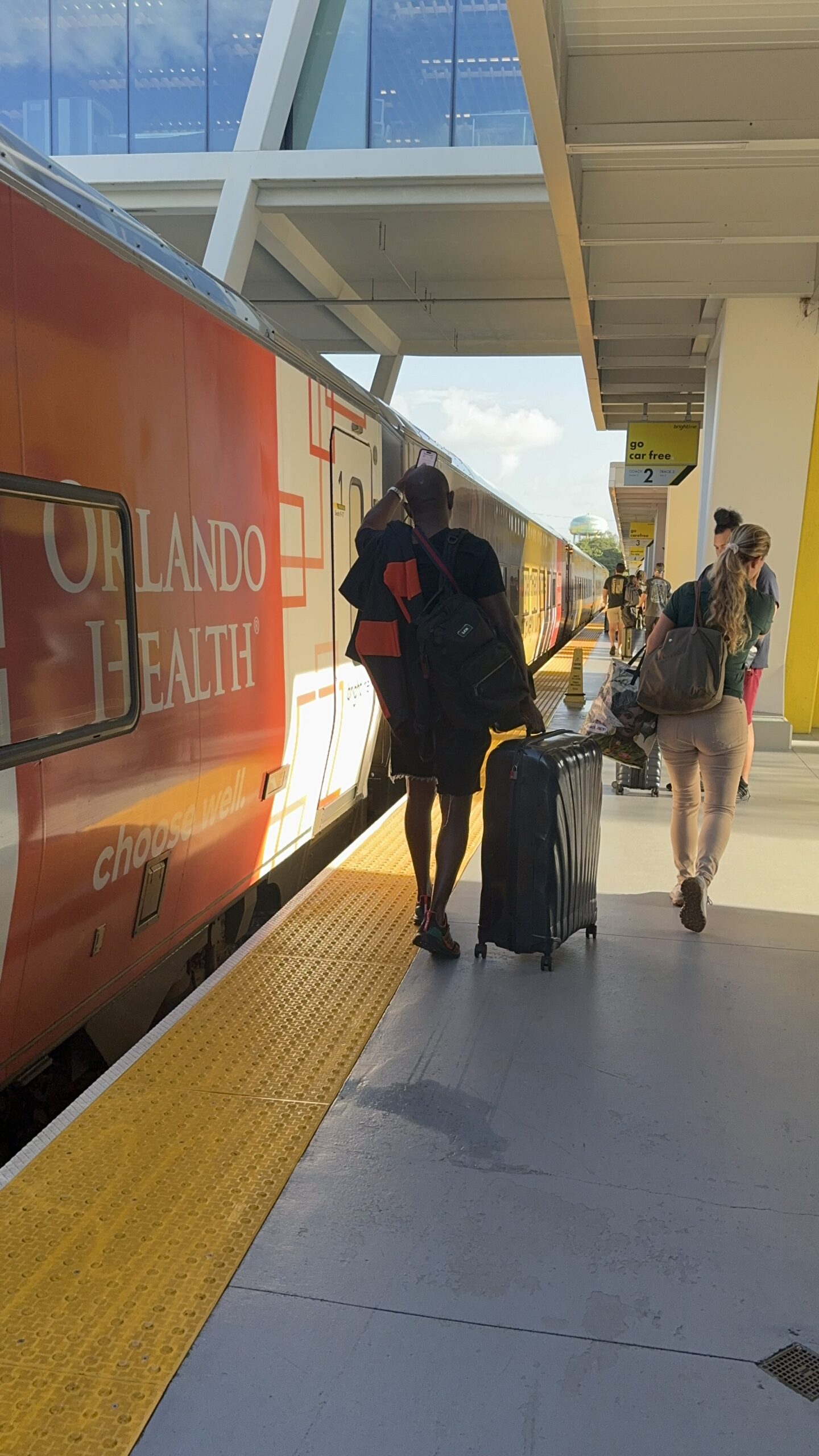 Using the Brightline Train for a Disney Cruise