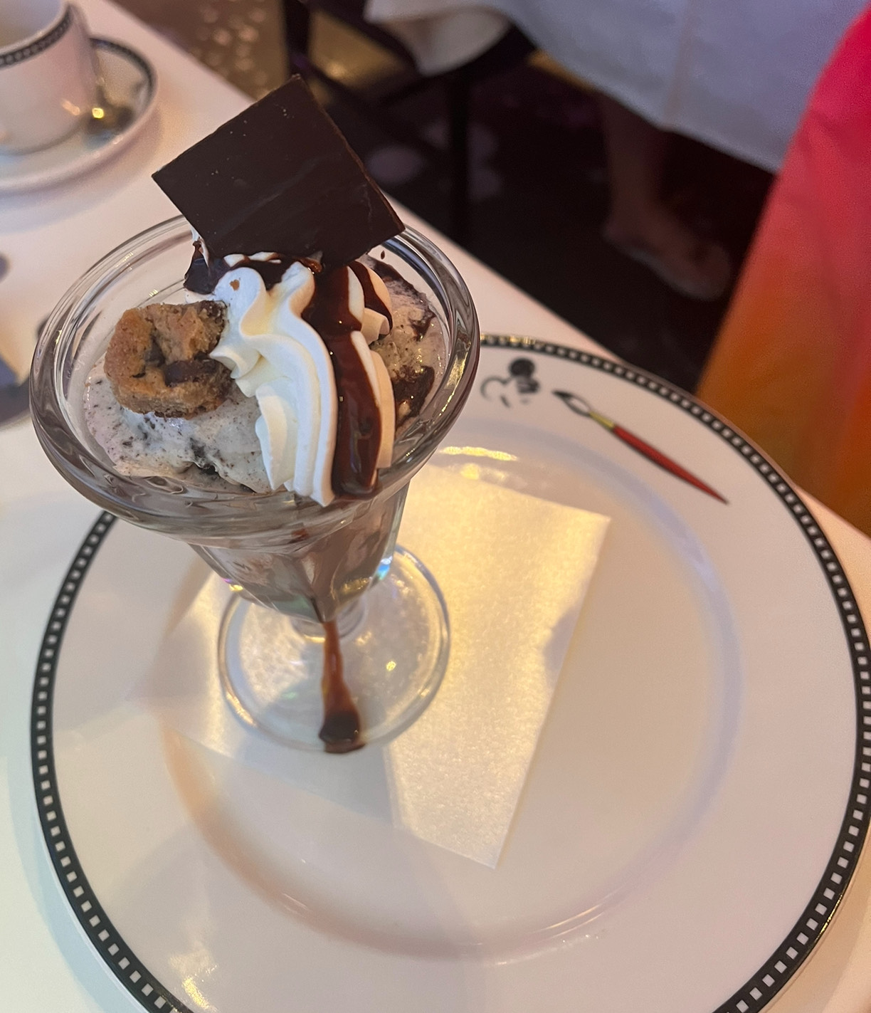 Animator’s Palate on the Disney Magic Cookies ‘n Cream Sundae