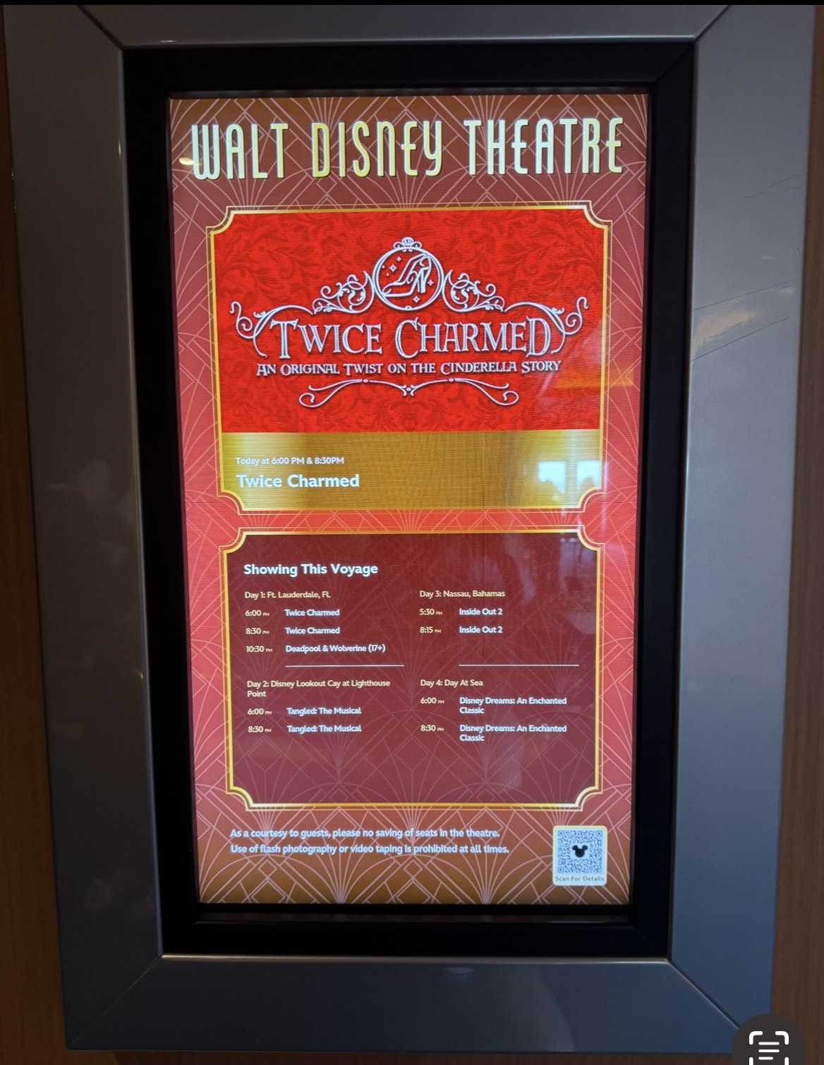 Broadway-Style Shows on the Disney Magic