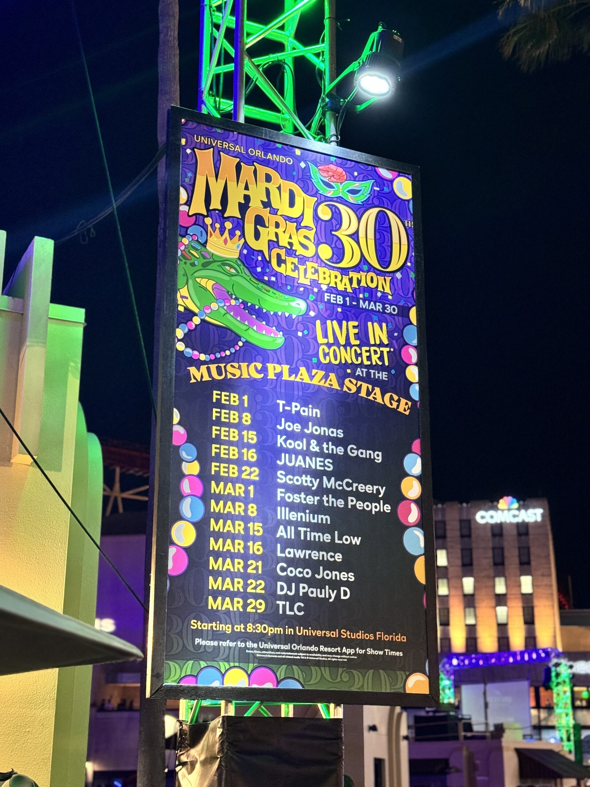 Universal Mardi Gras!