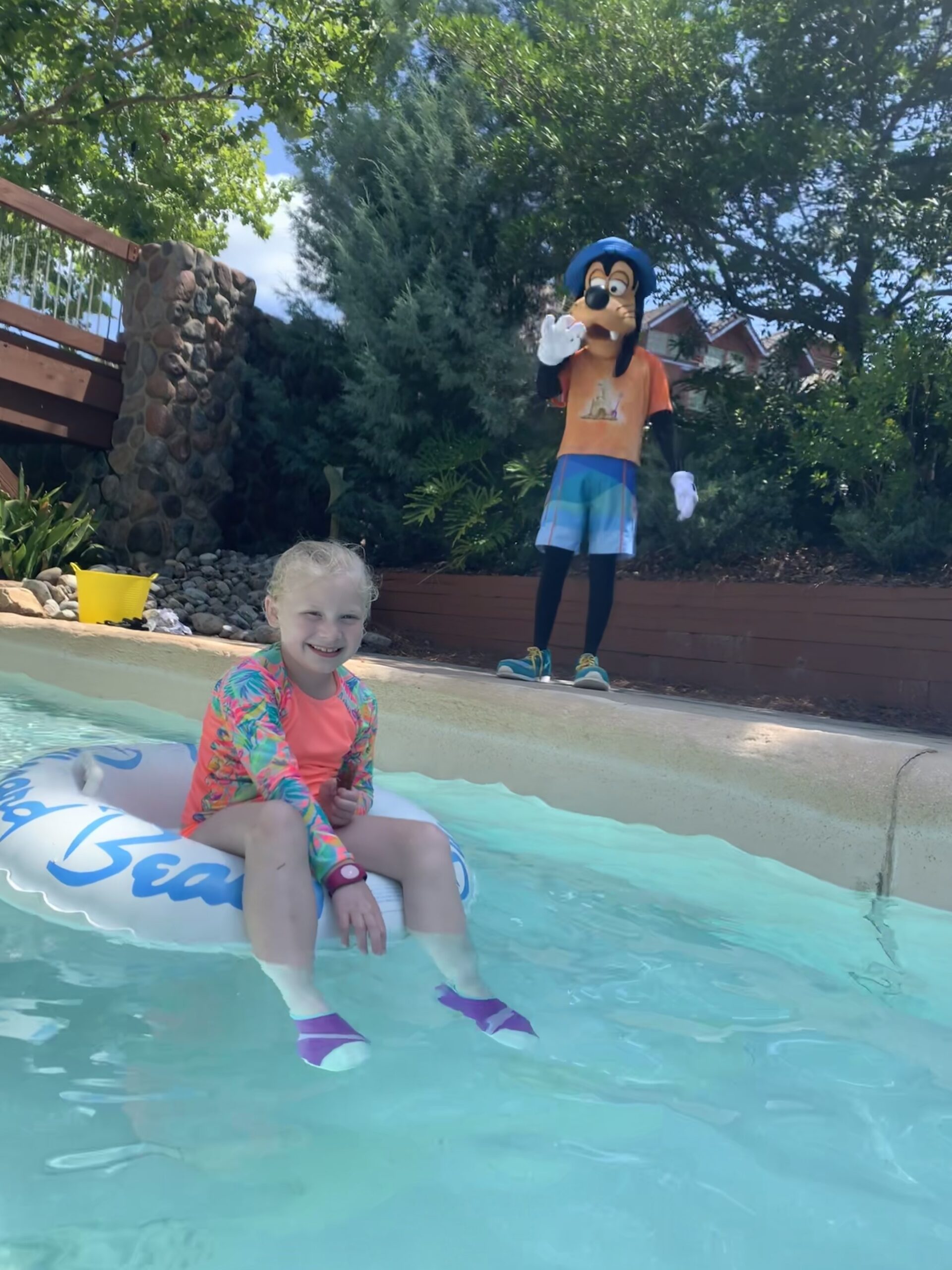 Brrr..It's Blizzard Beach! Goofy