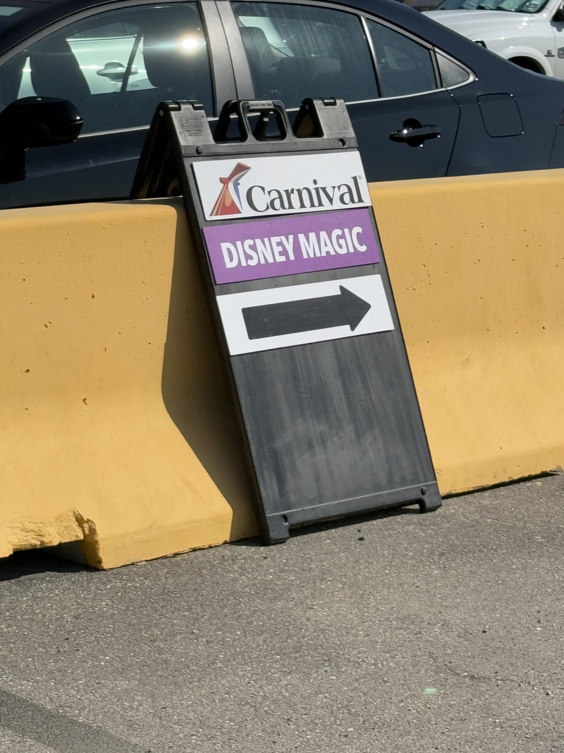 Boarding a Disney Cruise Line Ship in Galveston