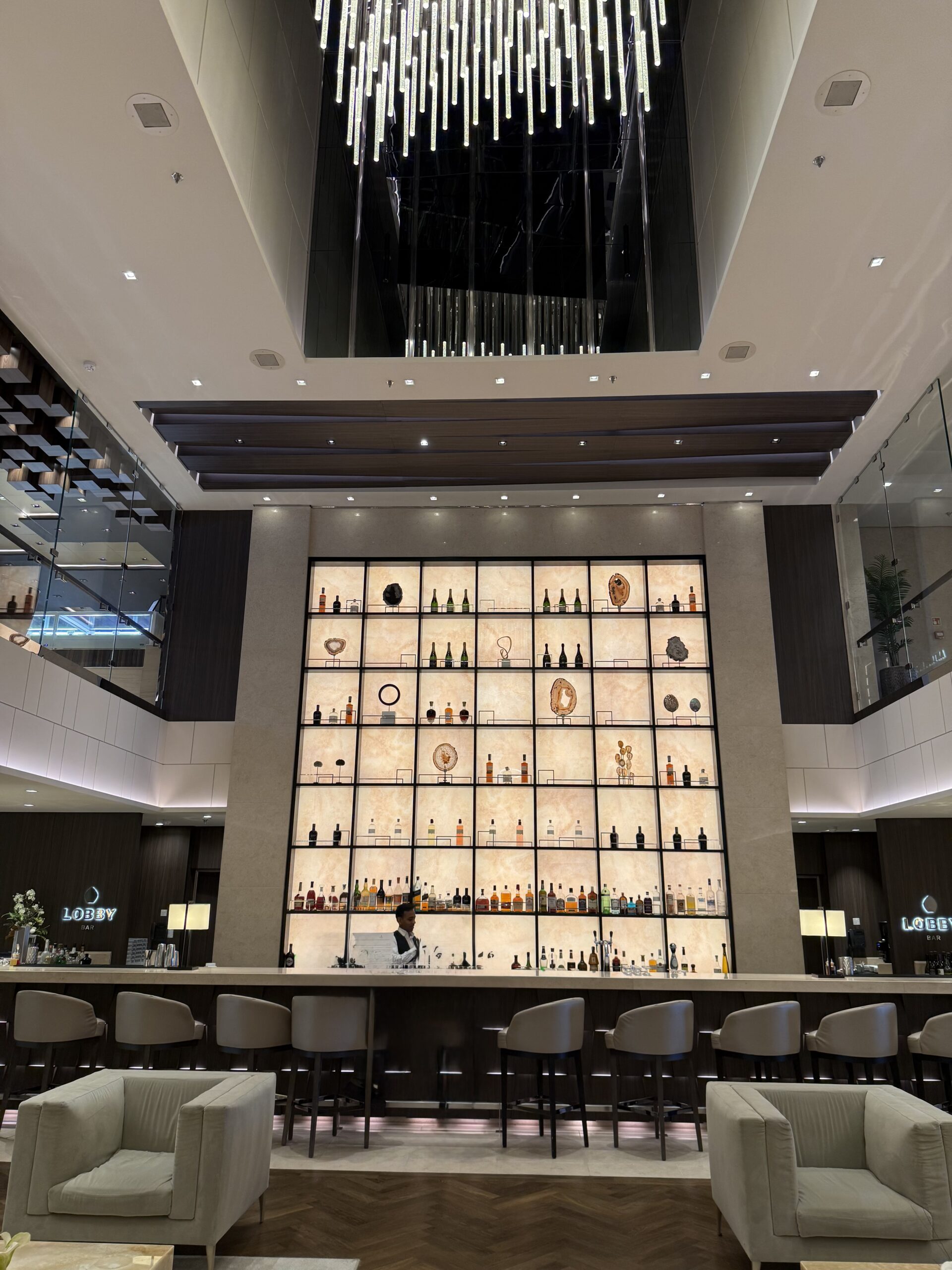 Experience Luxury Aboard the Explora I Lobby
