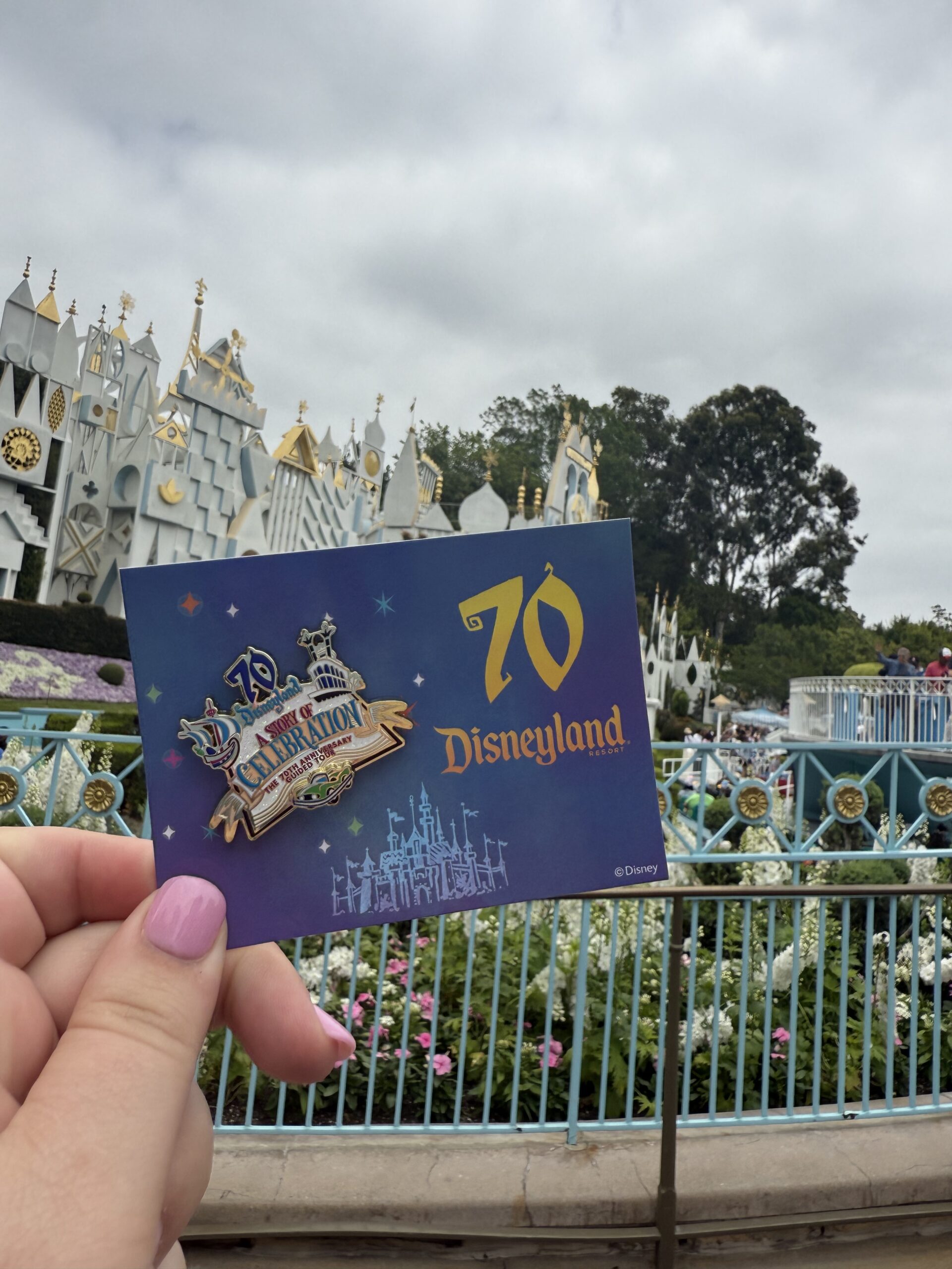 70th Anniversary pin