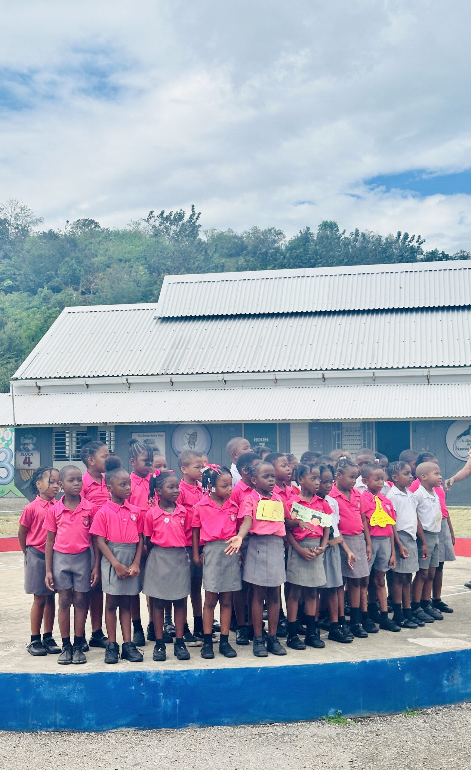 Providence Heights Infant School in Jamaica 