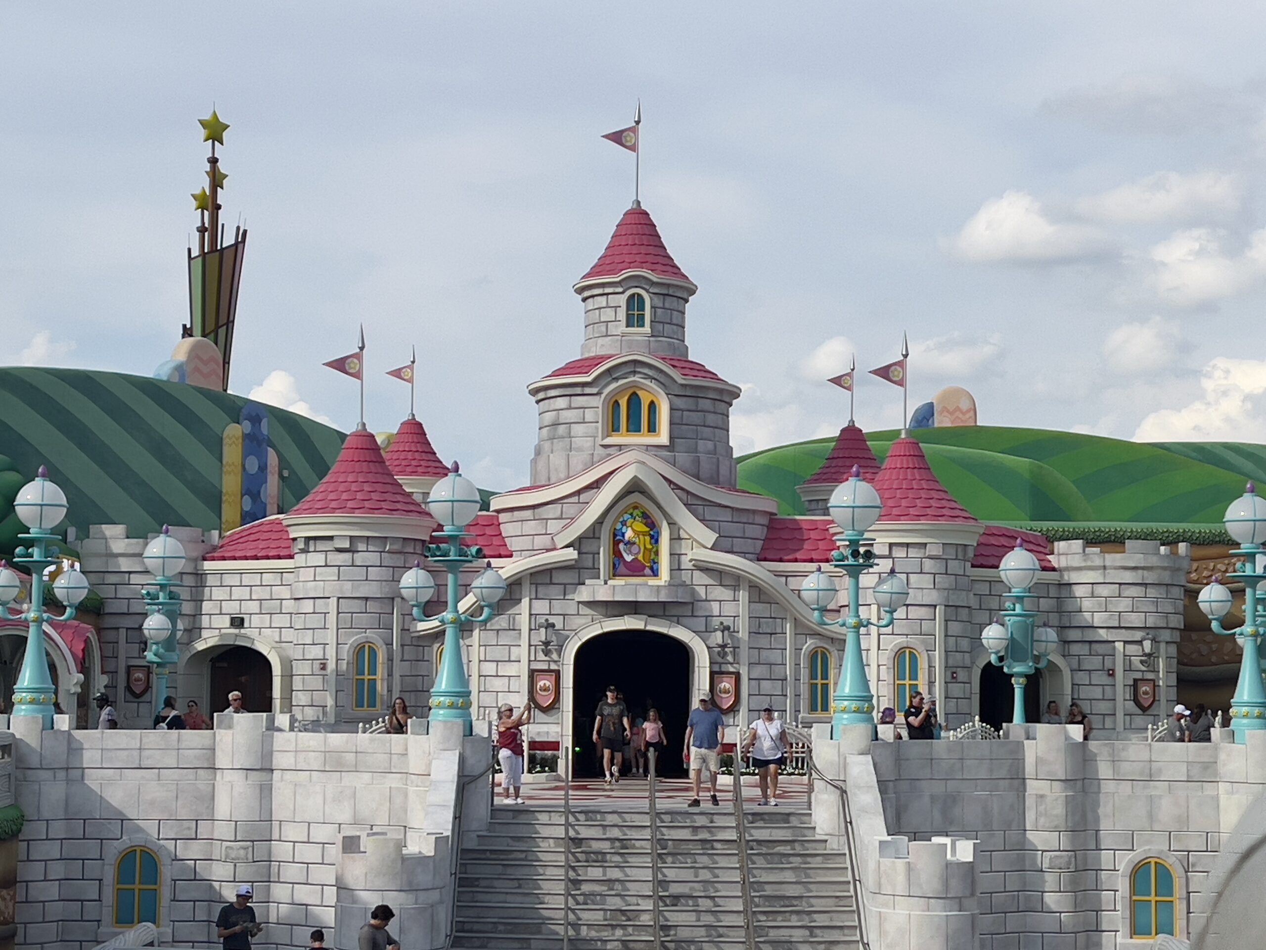 Super Nintendo World at Epic Universe Peach’s Castle