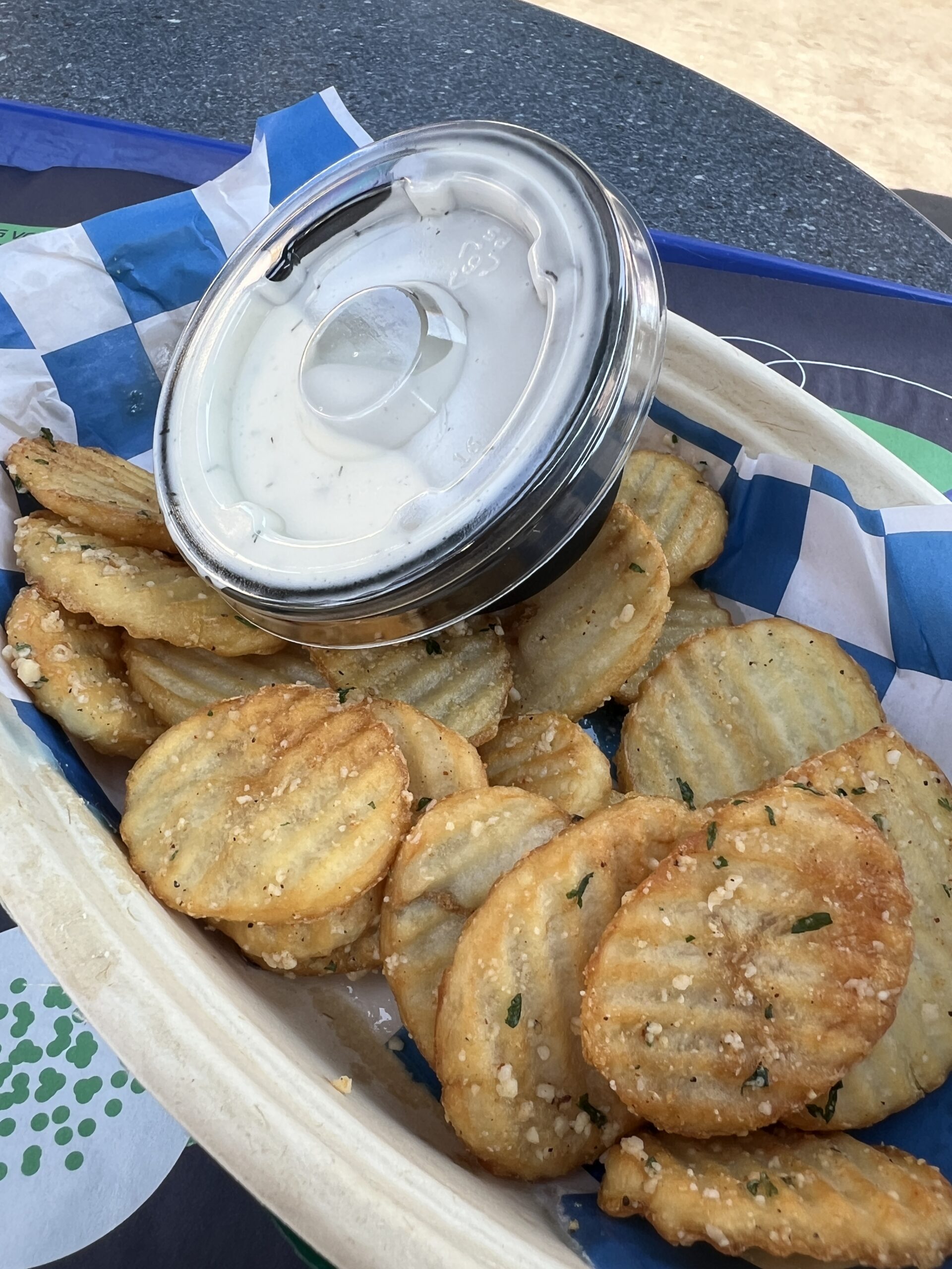 Galactic Grill Space Place Cottage Fries Disneyland’s 70th Anniversary Foods