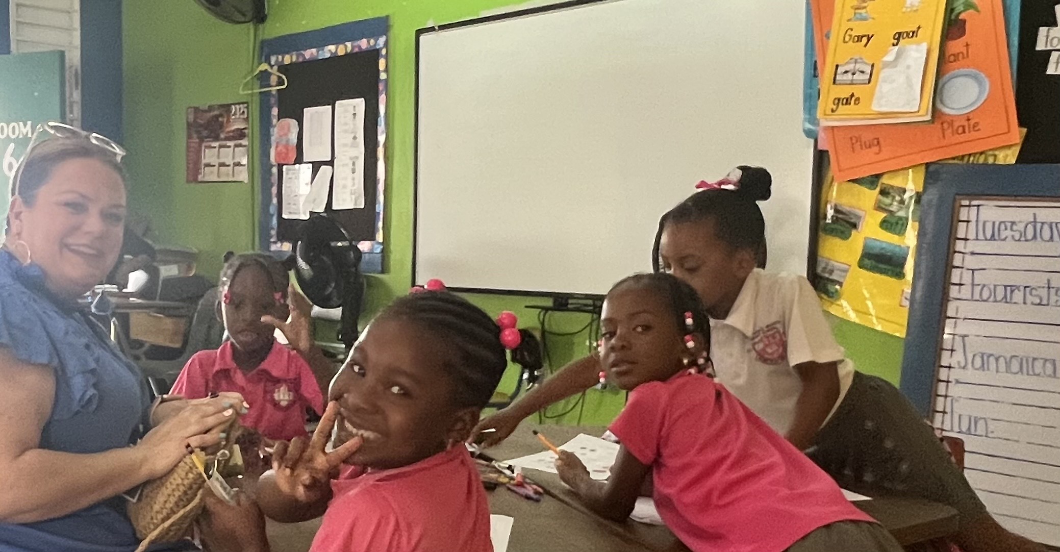 Providence Heights Infant School in Jamaica 