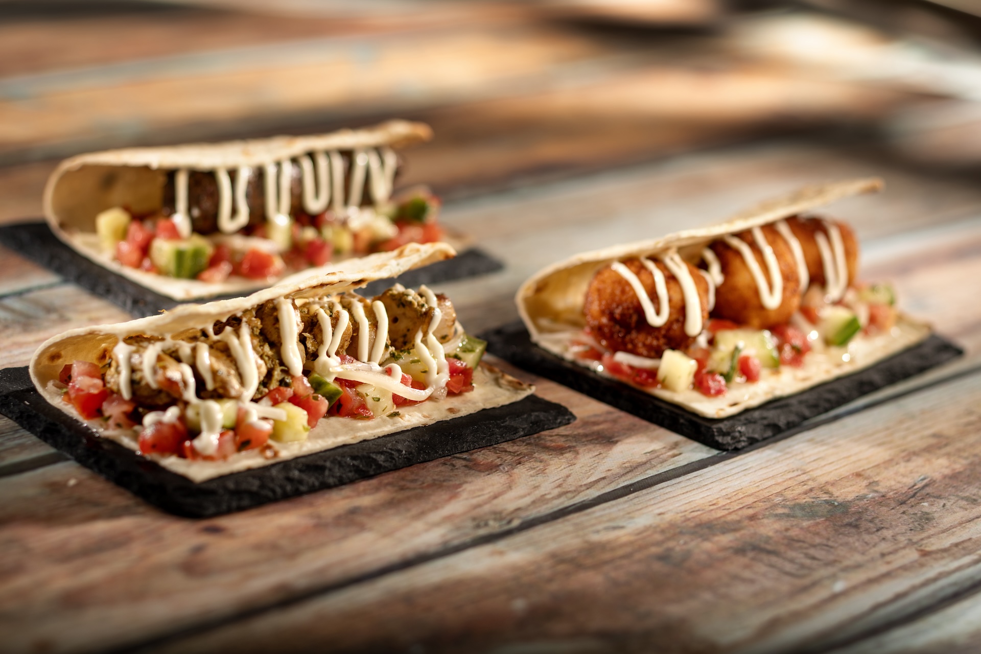 Moroccan Wrap Tangerine Cafe: Flavors of the Medina Menu