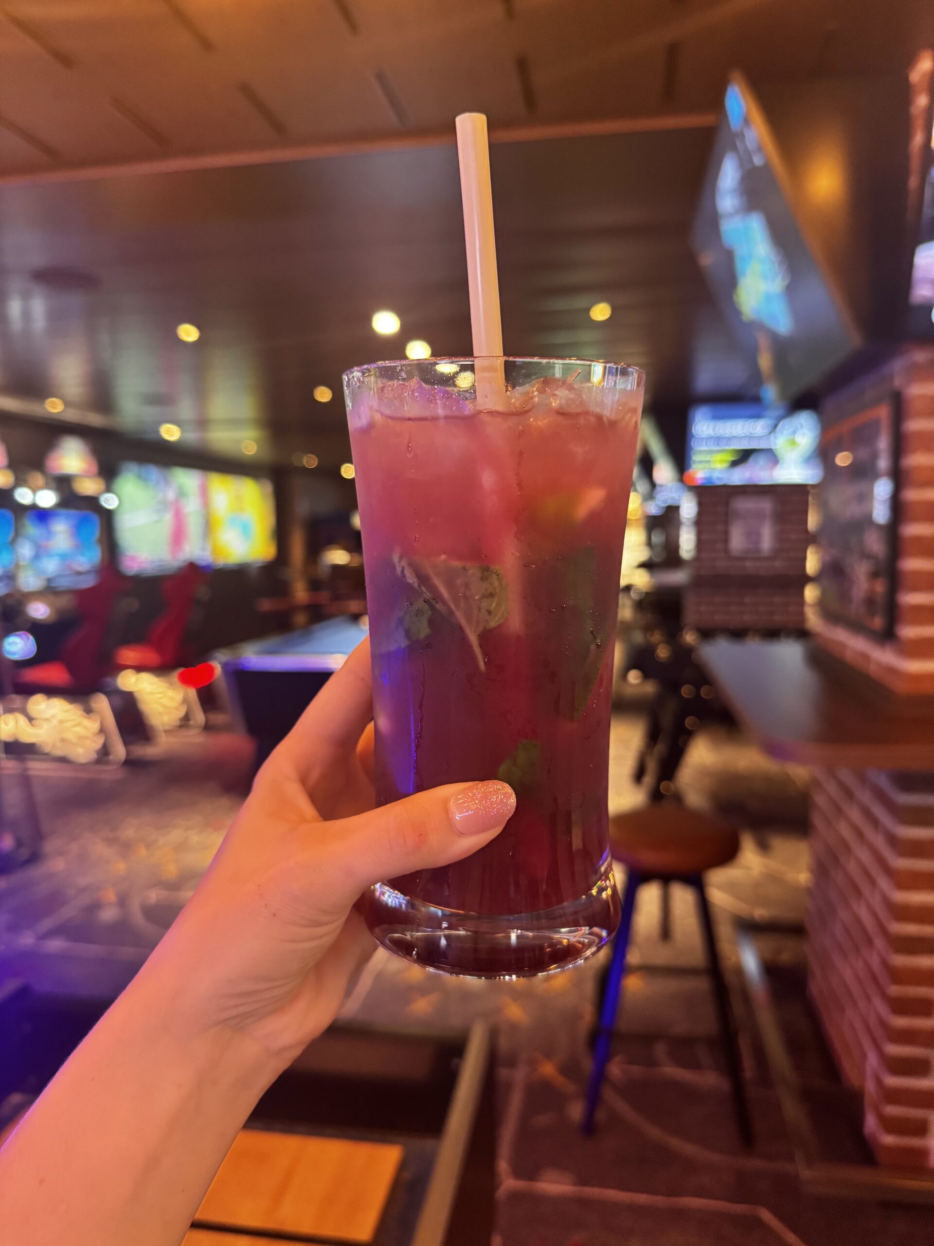Magic Mocktails: Non-Alcoholic Favorites on Star of the Seas Blueberry Nojito